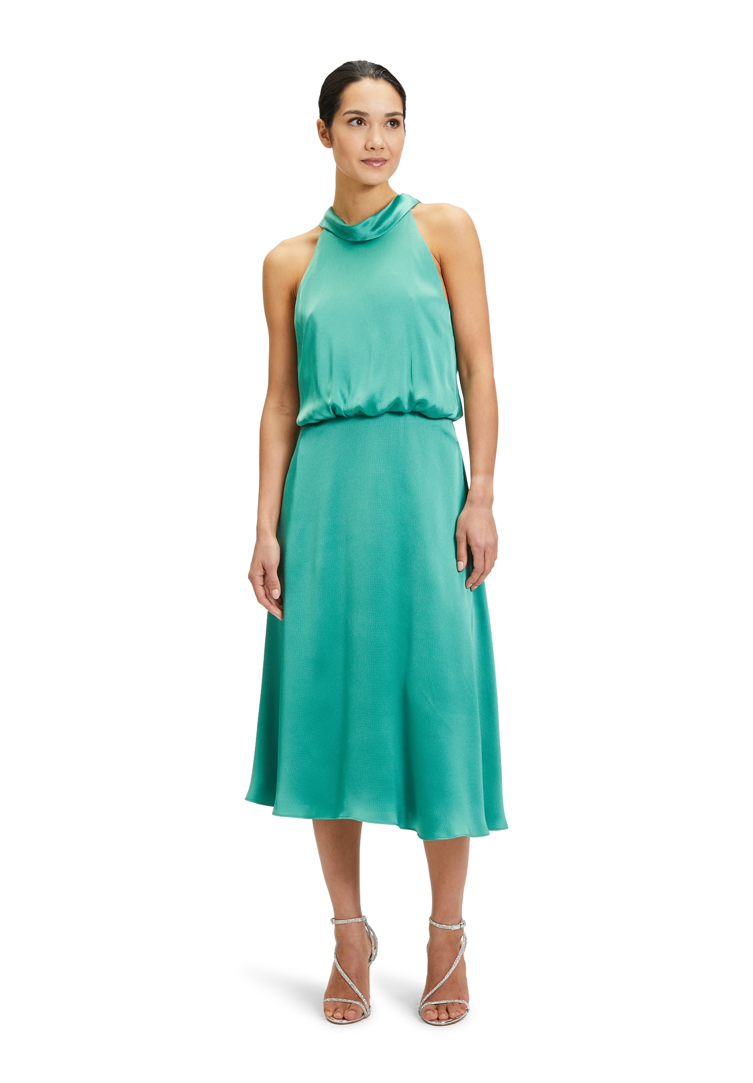 Vera Mont Cocktailkleid "Vera Mont Damen Cocktailkleid mit Stehkragen", Mat günstig online kaufen