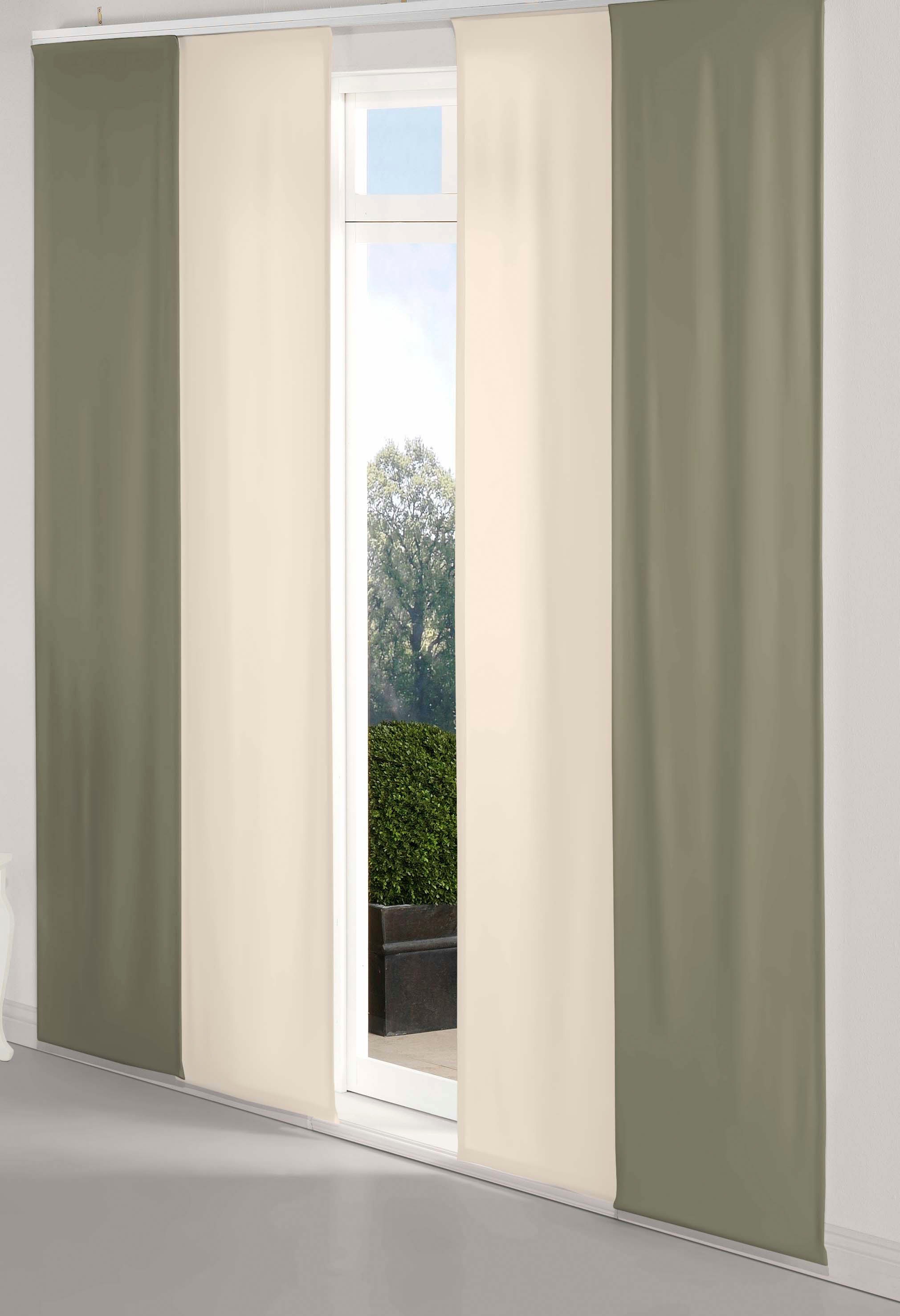 Wirth Schiebegardine "Umea" Paneelwagen 1 Stk. tlg. günstig online kaufen