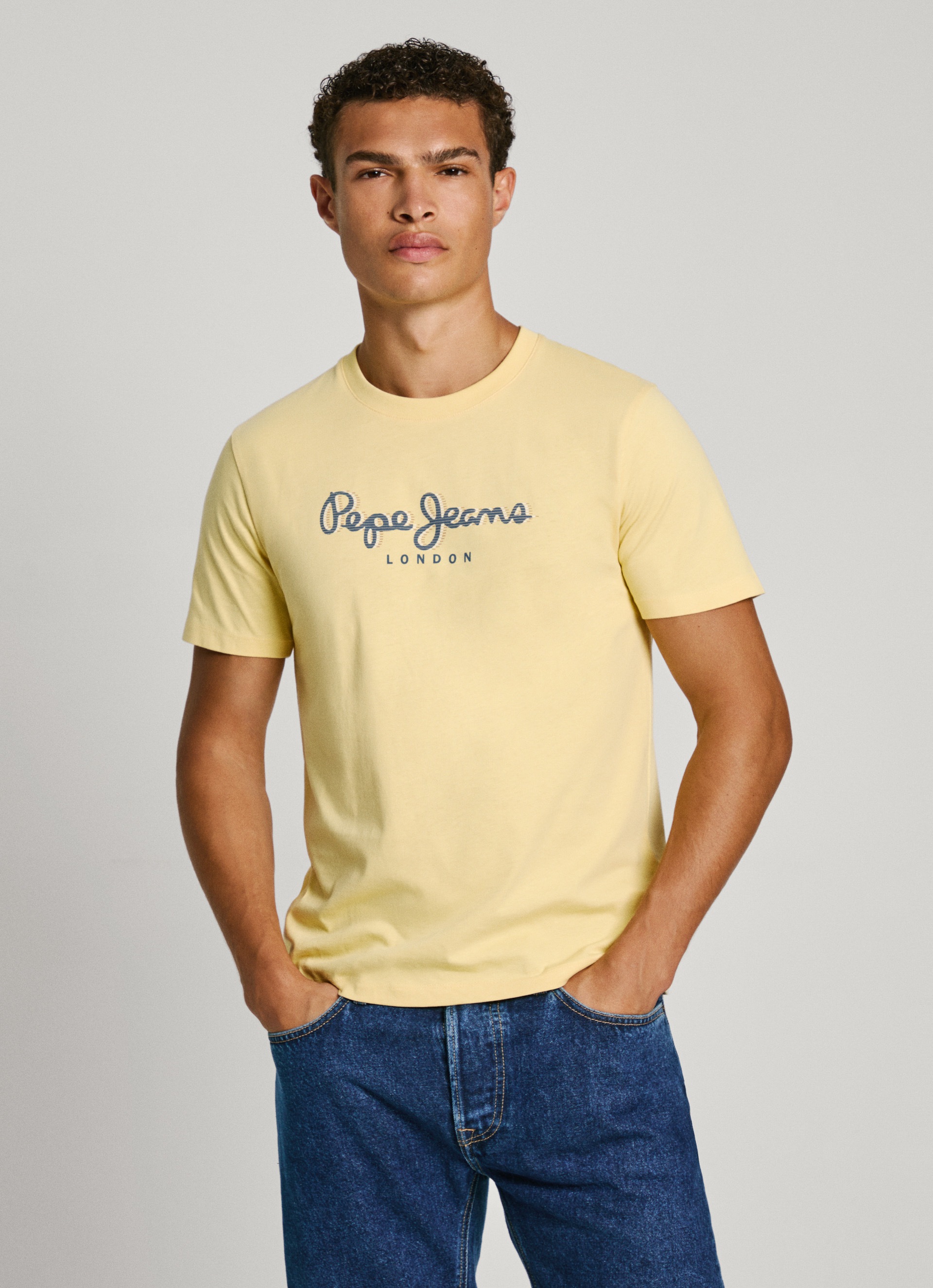 Pepe Jeans T-Shirt "ABEL", mit Logoprint auf der Brust günstig online kaufen