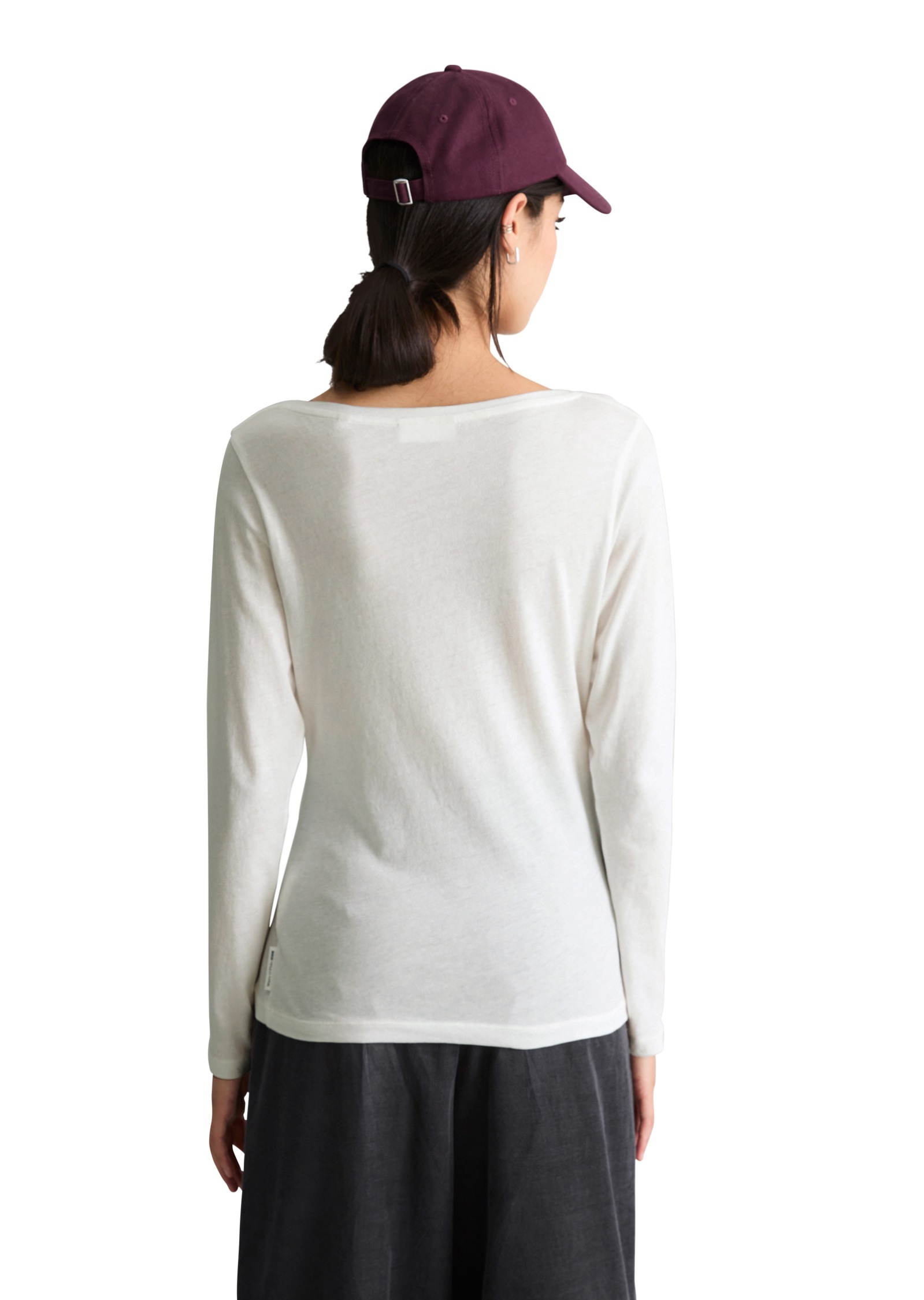 Marc O'Polo DENIM Langarmshirt »aus Loose Knit Jersey«