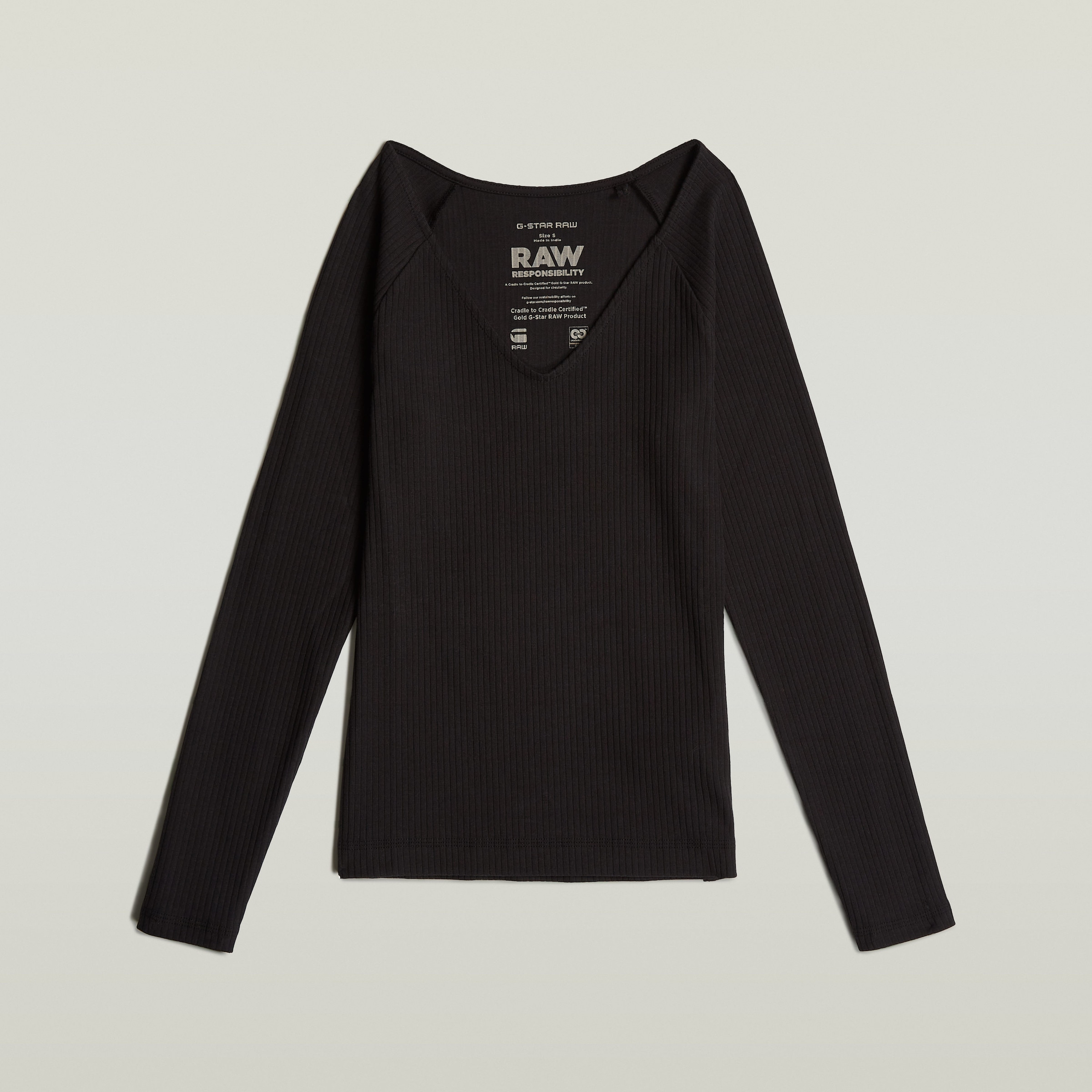 G-STAR Longsleeve »Slim Rib«, mit Stretchanteil