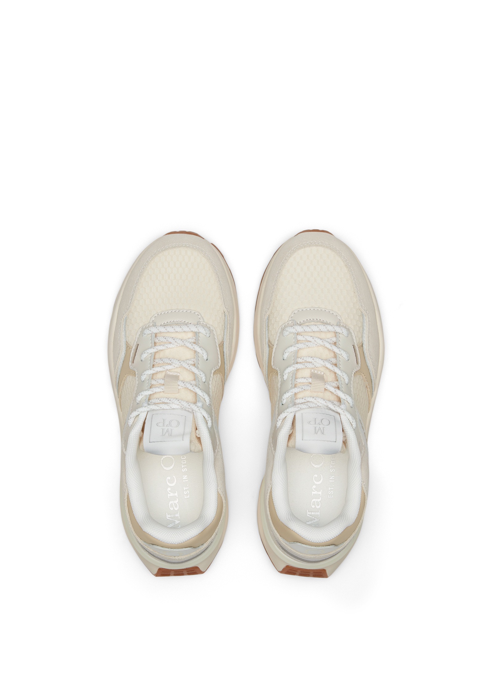 Marc O'Polo Sneaker »aus recyceltem Leder und Polyester«