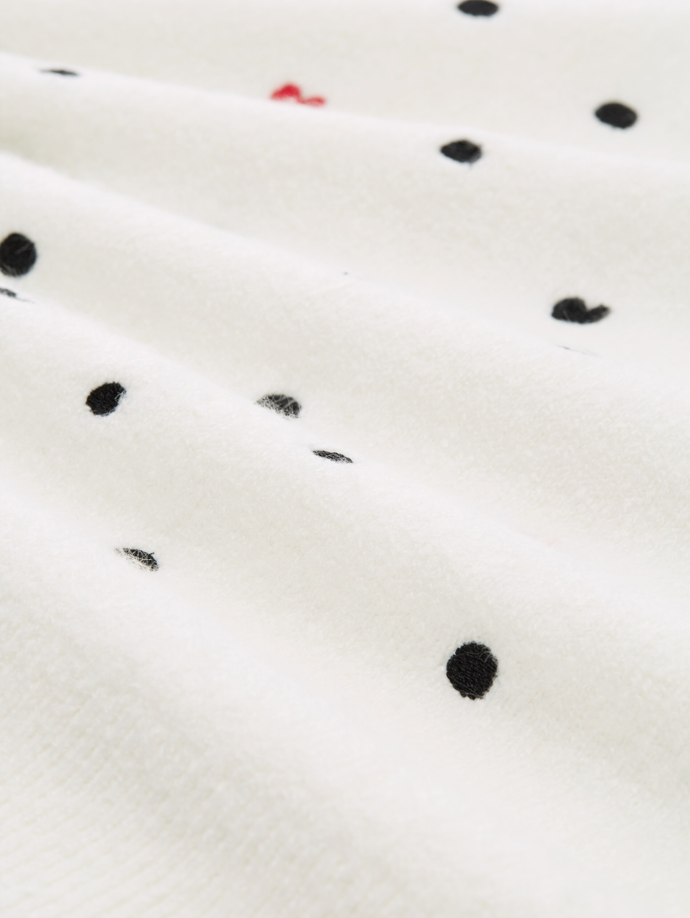 TOM TAILOR Denim Strickpullover mit Stickereien