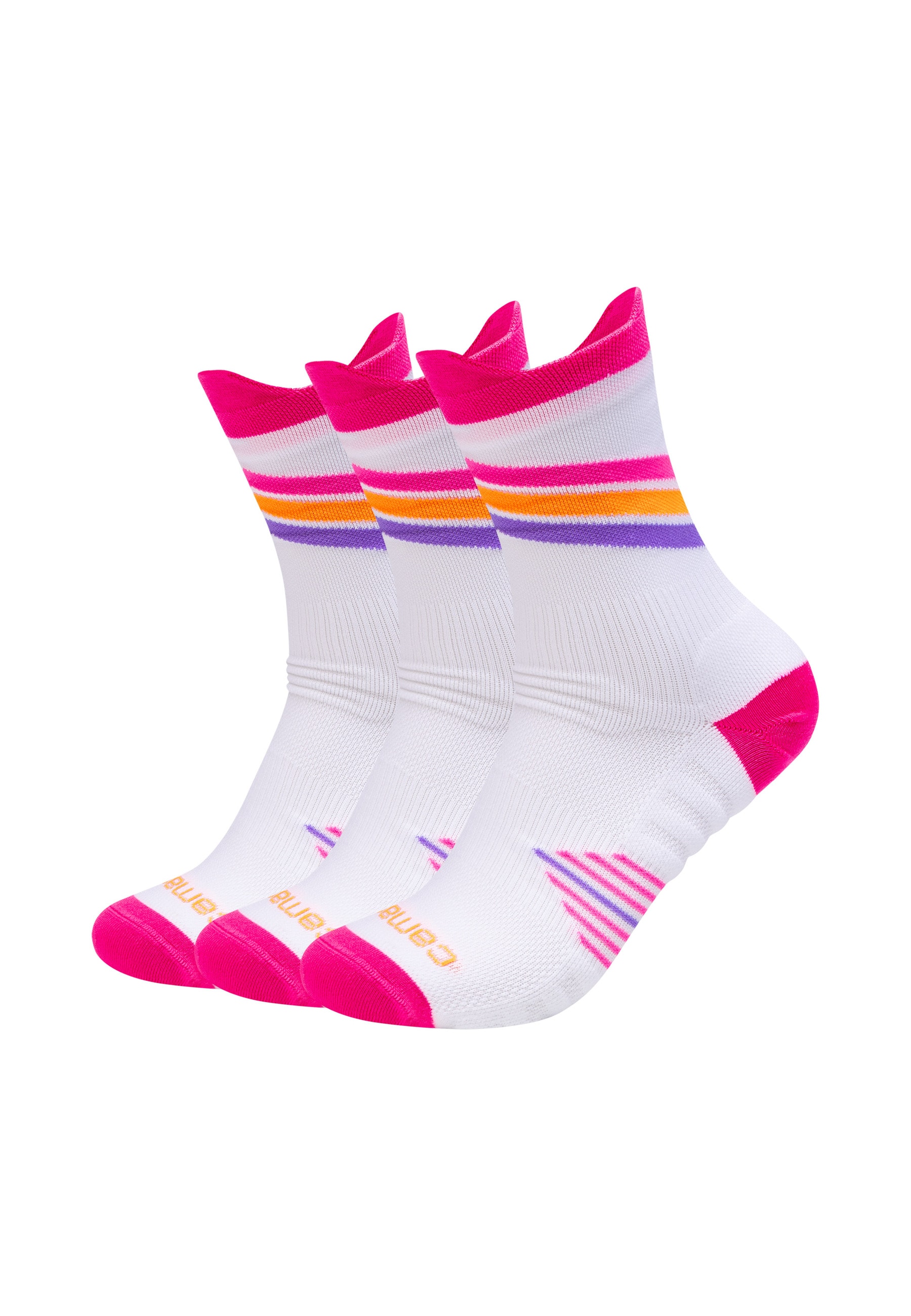 Camano "performance training light 3er Pack" 3er Pack Sportsocken mit optimalem Fußklima dank Mesheinsätzen