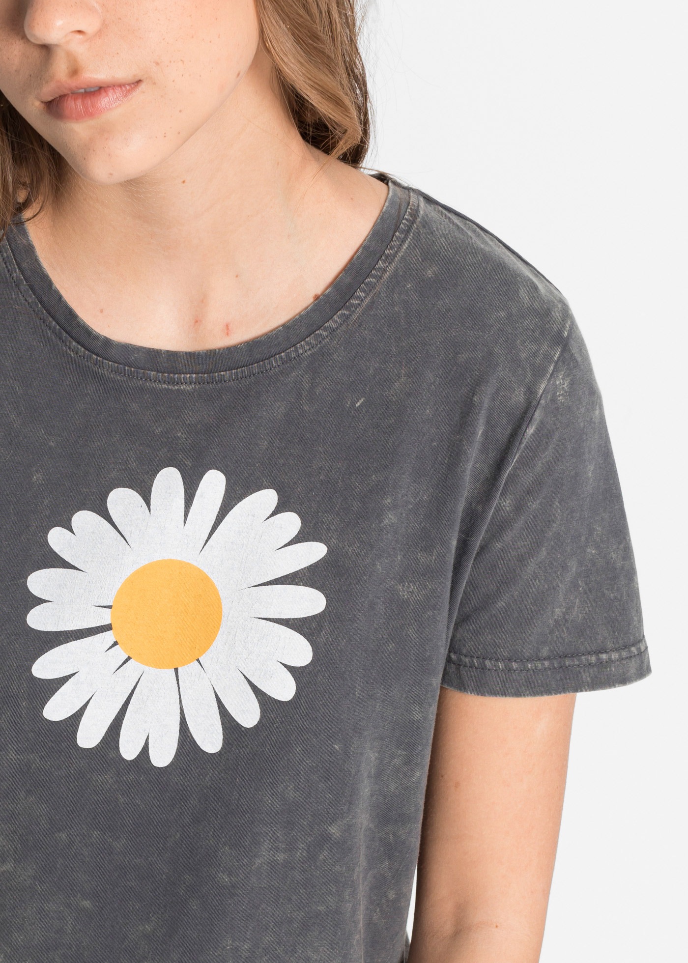 bonprix T-Shirt »T-Shirt aus reiner Baumwolle« T-Shirt aus reiner Baumwolle