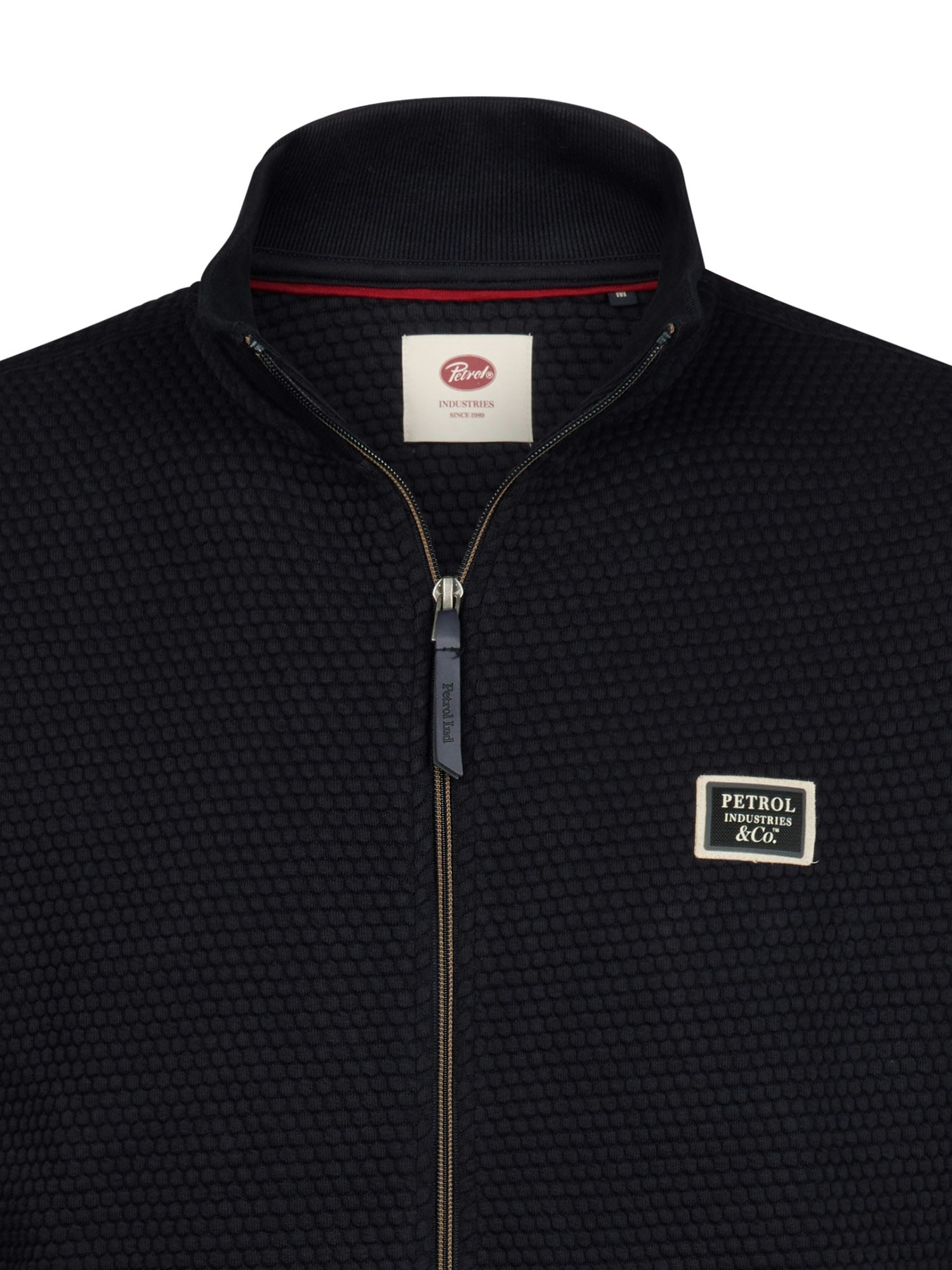 Petrol Industries Sweatshirt , mit Reißverschluss und Stehkragen
