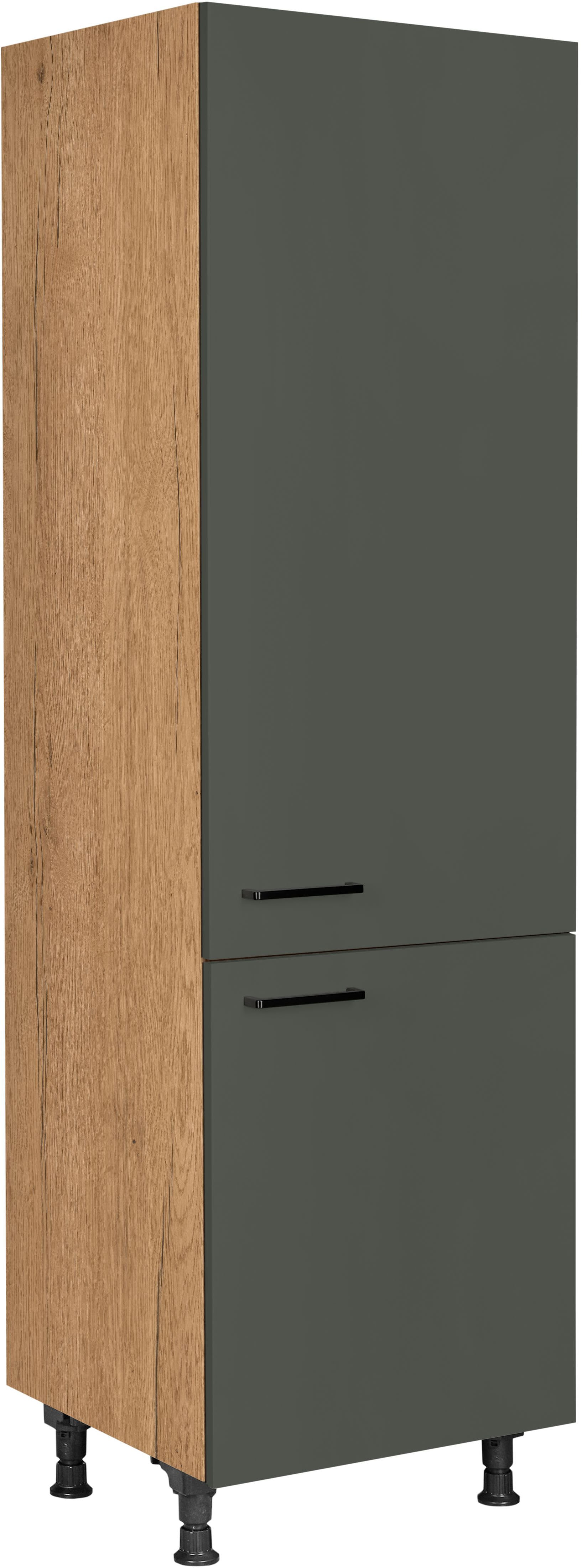 nobilia ""Easytouch", mit zwei Türen und zusätzlichem Einlegeboden," vormontiert, Ausrichtung wählbar, Breite/Höhe: 60/216,6 cm
