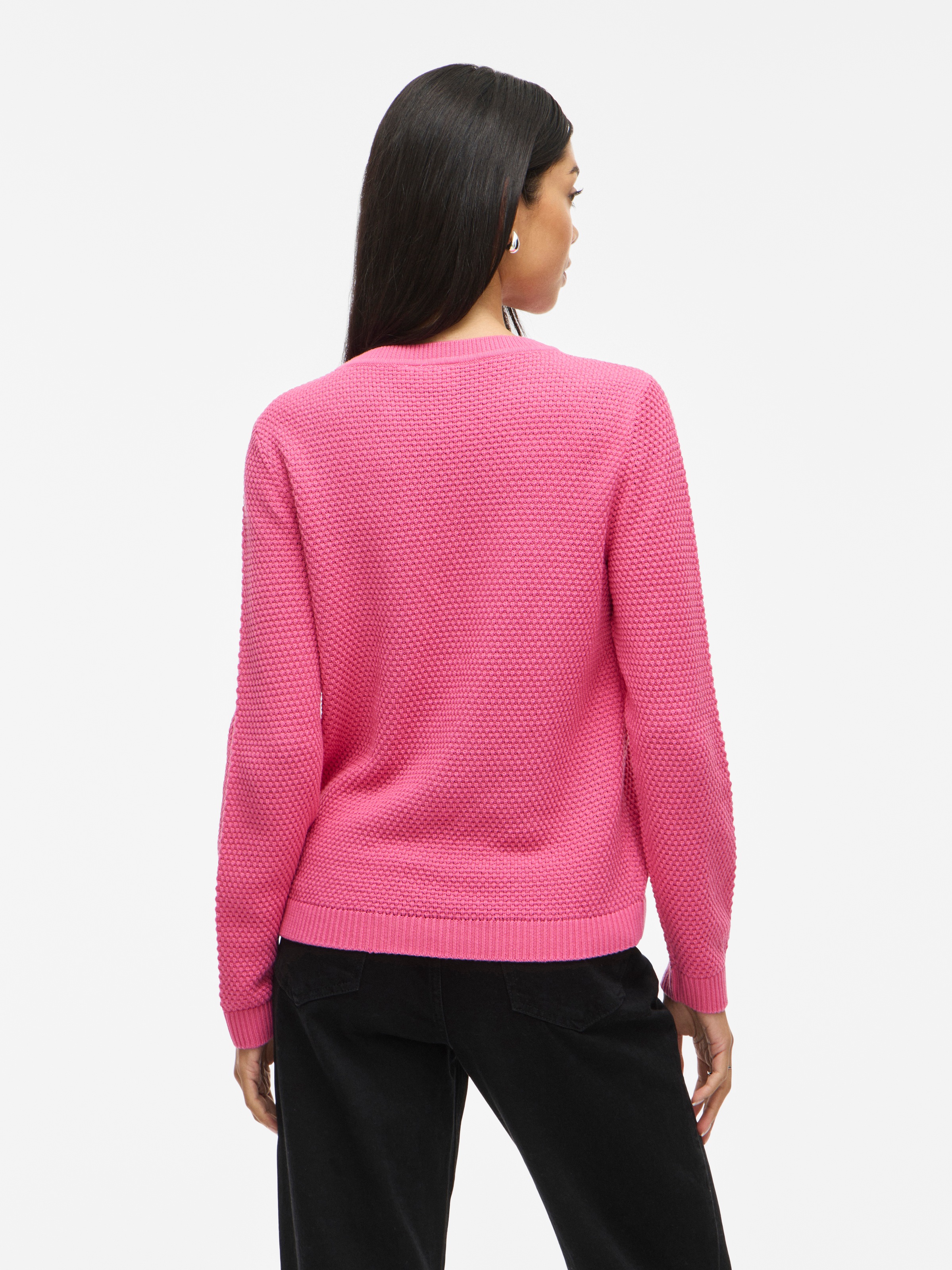 Vila Rundhalspullover "VIDALO O-NECK L/S KNIT TOP- NOOS" günstig online kaufen