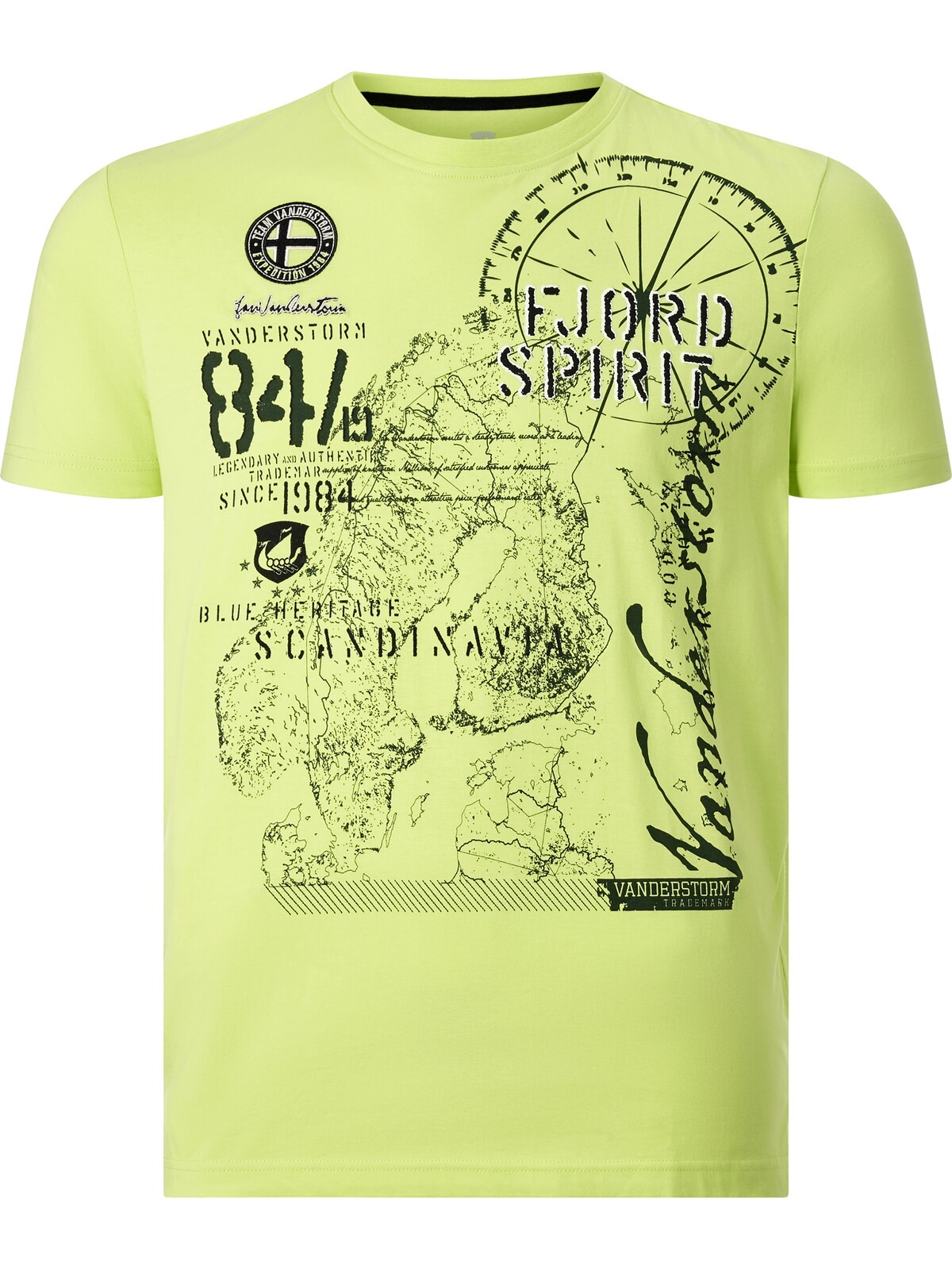 Jan Vanderstorm Rundhalsshirt »T-Shirt DOMINIK«