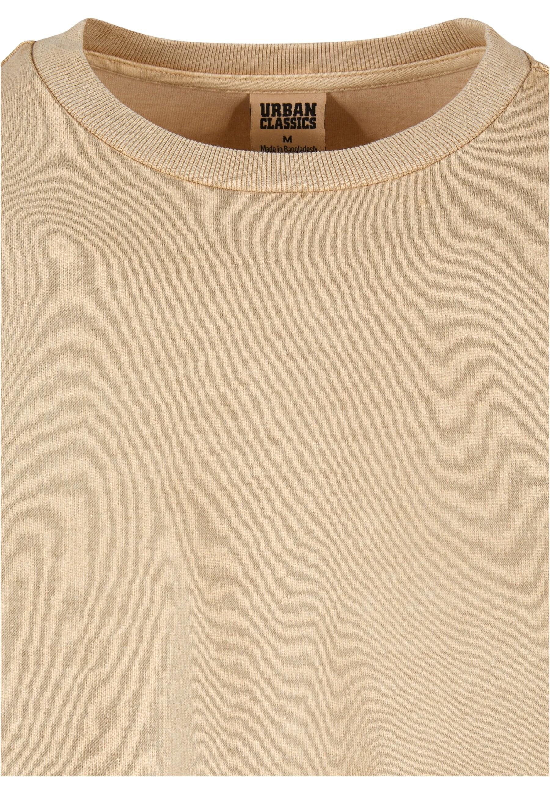 URBAN CLASSICS T-Shirt »Urban Classics Herren Heavy Oversized Garment Dye Longsleeve«, (1 tlg.)