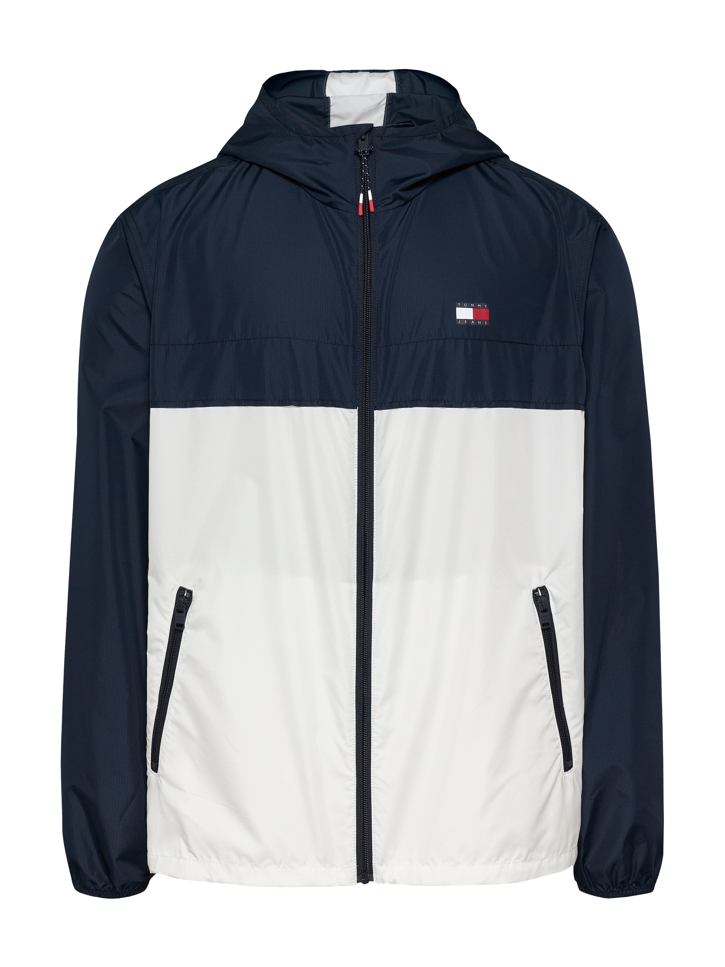 Tommy Jeans Outdoorjacke »TJM LW CHICAGO JACKET«, mit Kapuze, mit Logoprägung