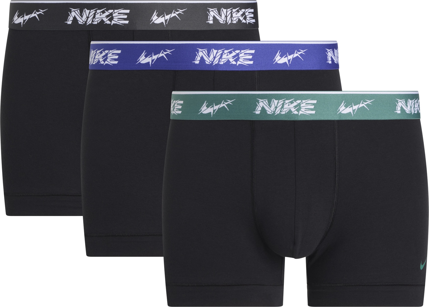 NIKE Underwear Trunk "TRUNK 3PK" Packung, 3er, 3 Stk. mit farbigem NIKE Log günstig online kaufen