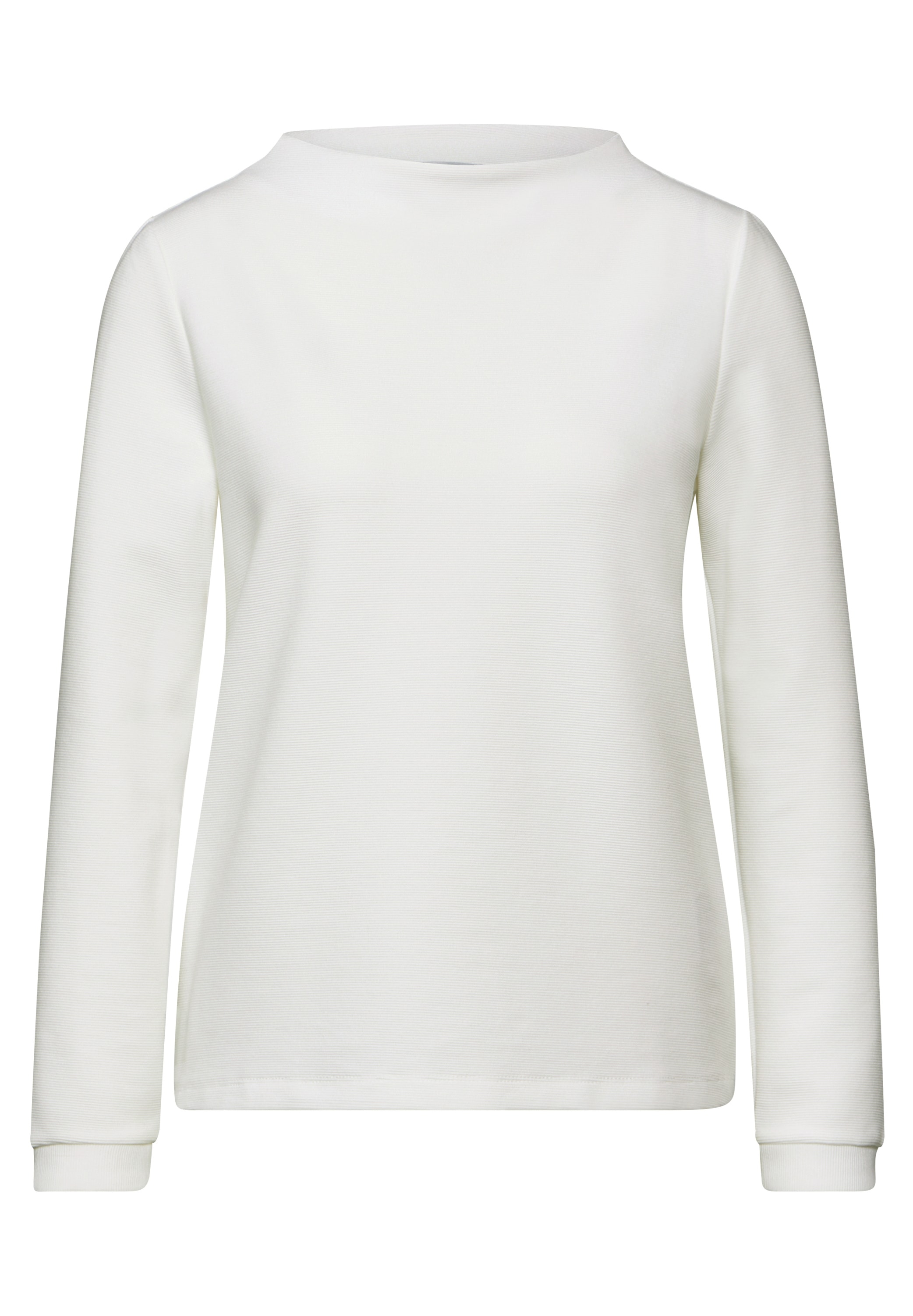 STREET ONE Langarmshirt, mit feinem Streifenmuster