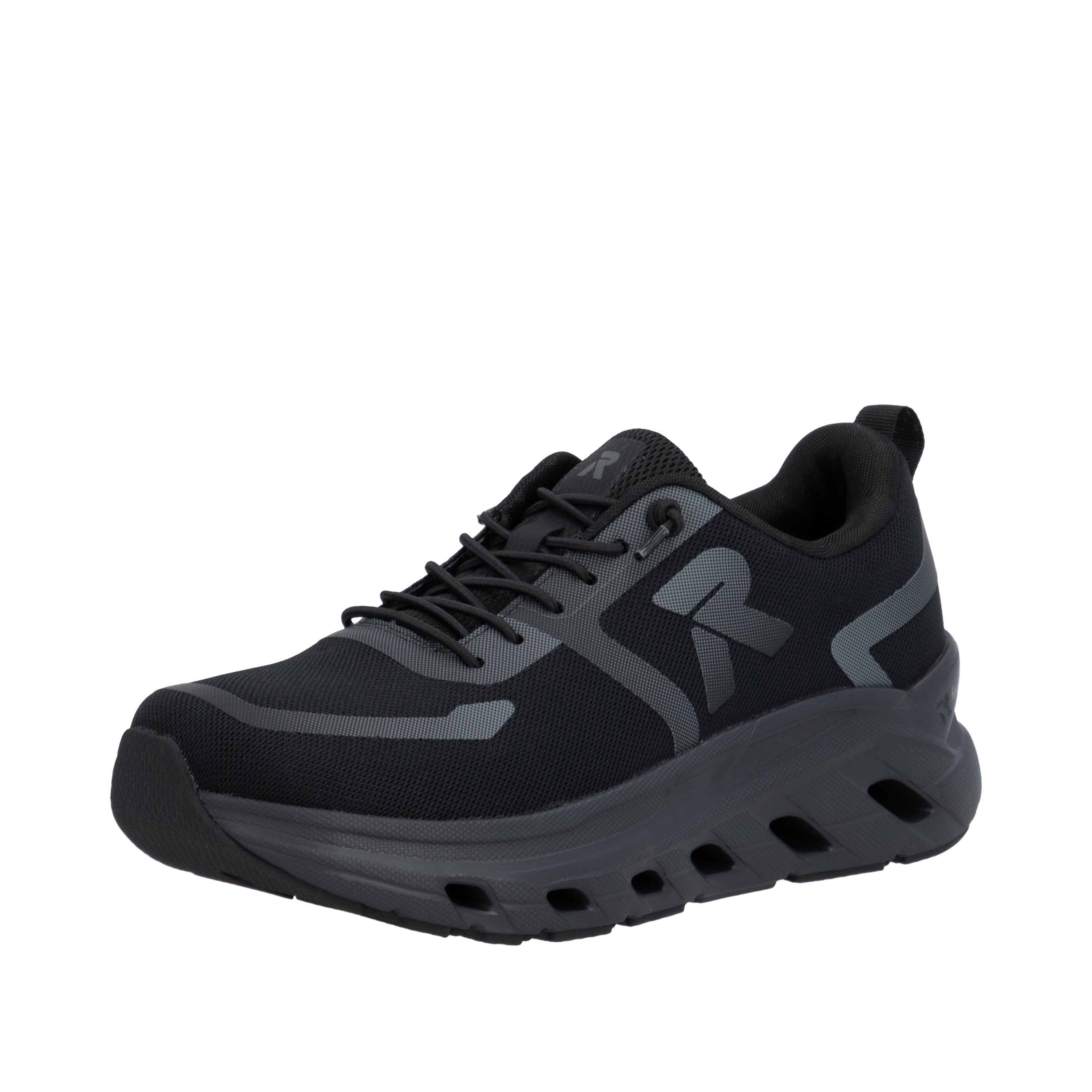 RIEKER Sport Slip-On Sneaker Sportschuh, Freizeitsneaker, Halbschuh zum Schlupfen