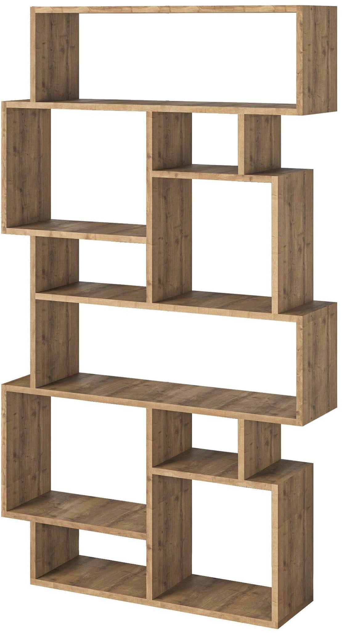 Decortie Bücherregal "Karmato Bücherregal", (Packung), Leichte Montage, Lag günstig online kaufen