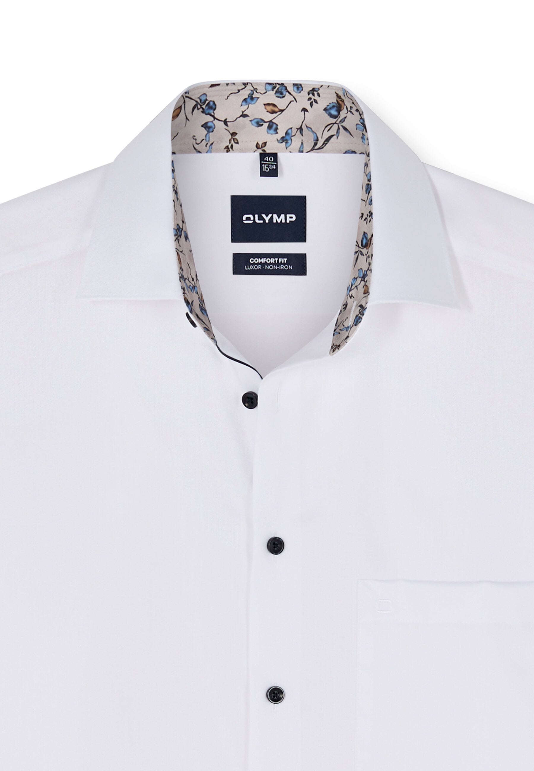 OLYMP Businesshemd »OLYMP Luxor, Comfort Fit, New Kent mit extra langem Arm«