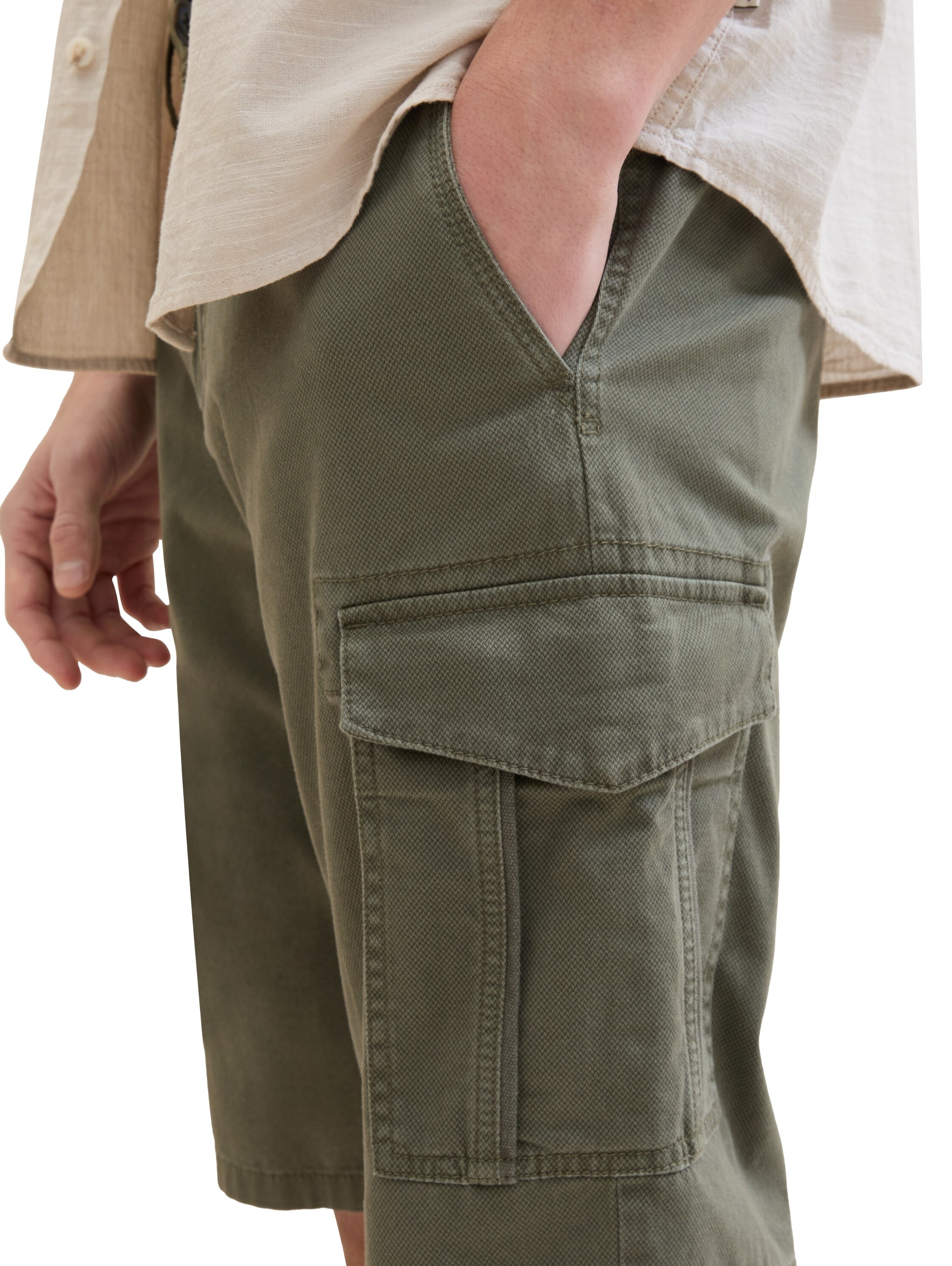 TOM TAILOR Bermudas, mit aufgesetzten Taschen