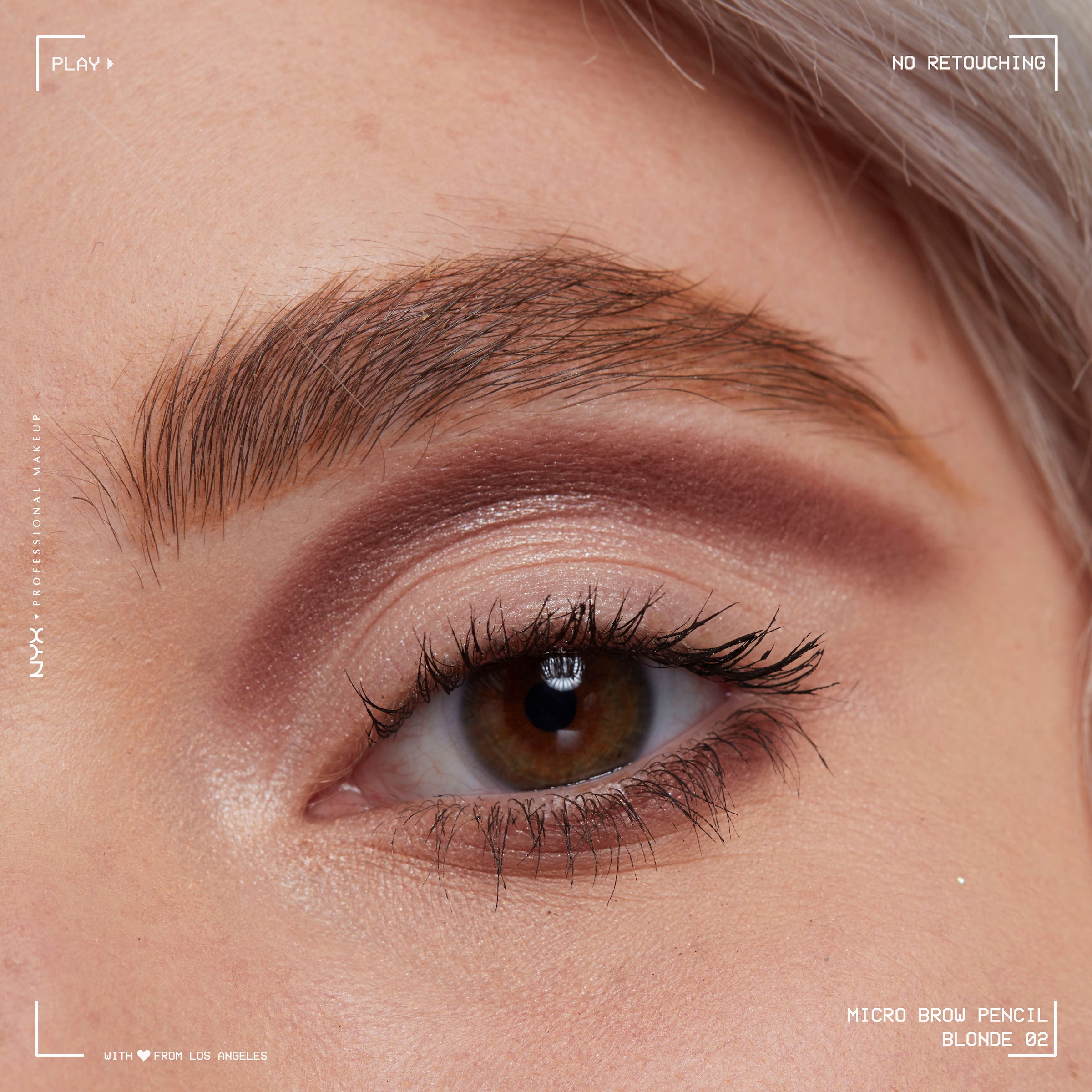 NYX Augenbrauen-Stift »Professional Makeup Micro Brow Pencil«, mit feinen Härchen