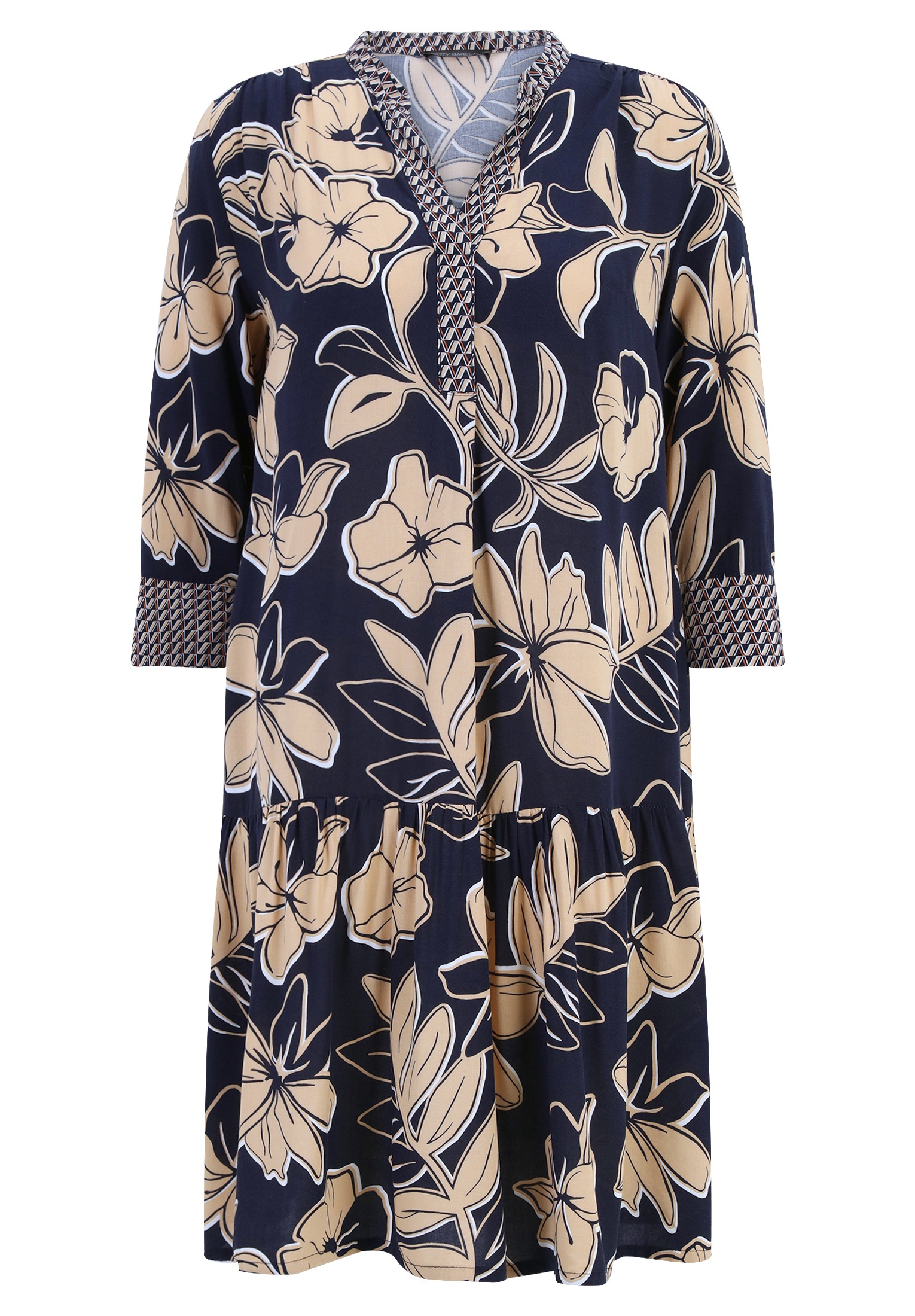 Betty Barclay Sommerkleid »Betty Barclay Damen Stufenkleid mit 3/4 Arm«, Druck