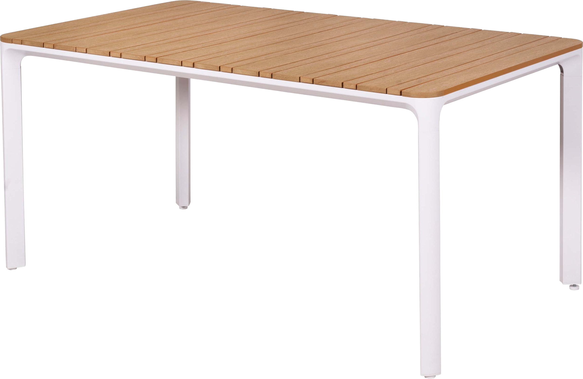 MERXX Garten-Essgruppe »Pisa« Set, 5 tlg. inkl. 4 Stapelsessel, 1 Tisch