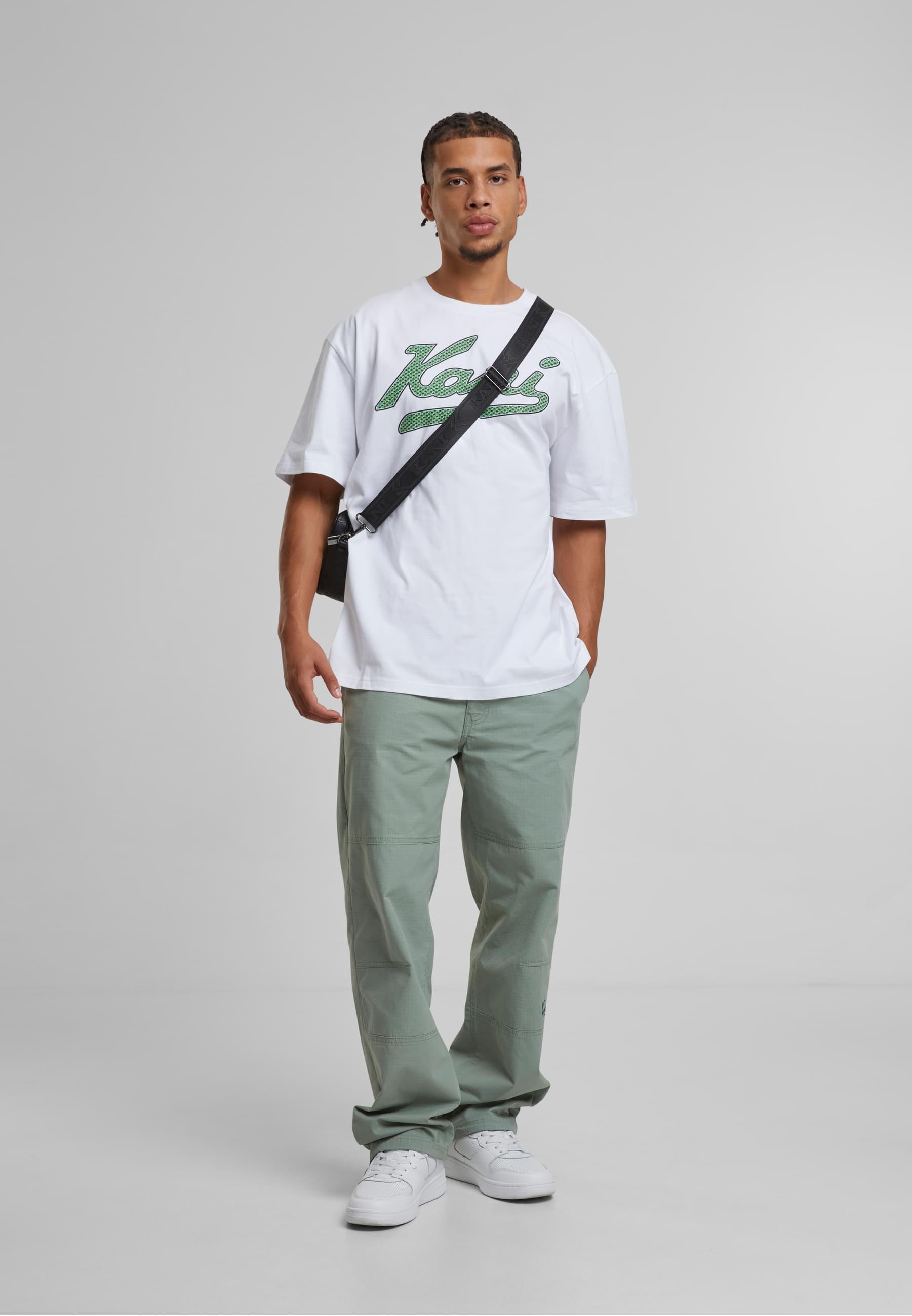 Karl Kani T-Shirt »Karl Kani Varsity Palm Print T-Shirt«, (1 tlg.)