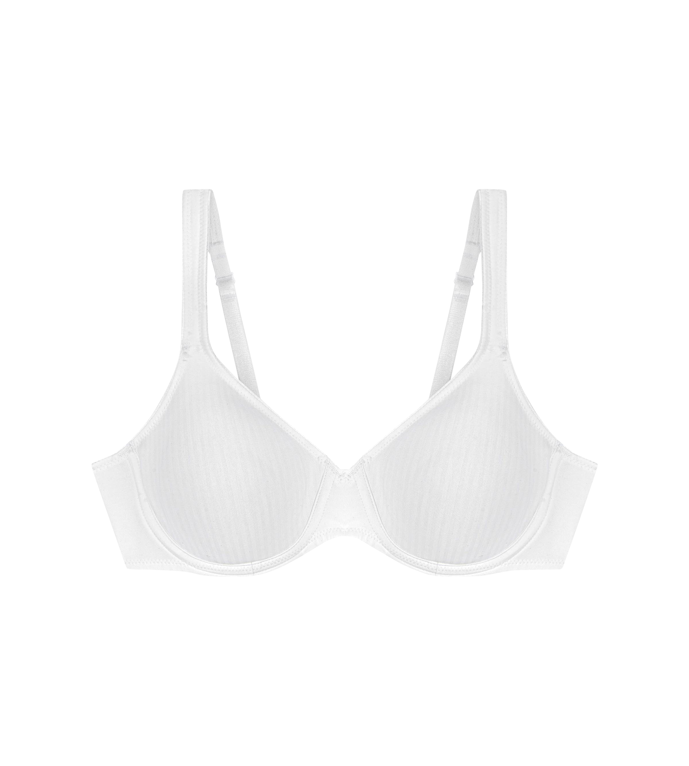 Triumph Bügel-BH »Modern Soft+Cotton W« mit dezenten Glanz-Streifenmuster und breiten Trägern