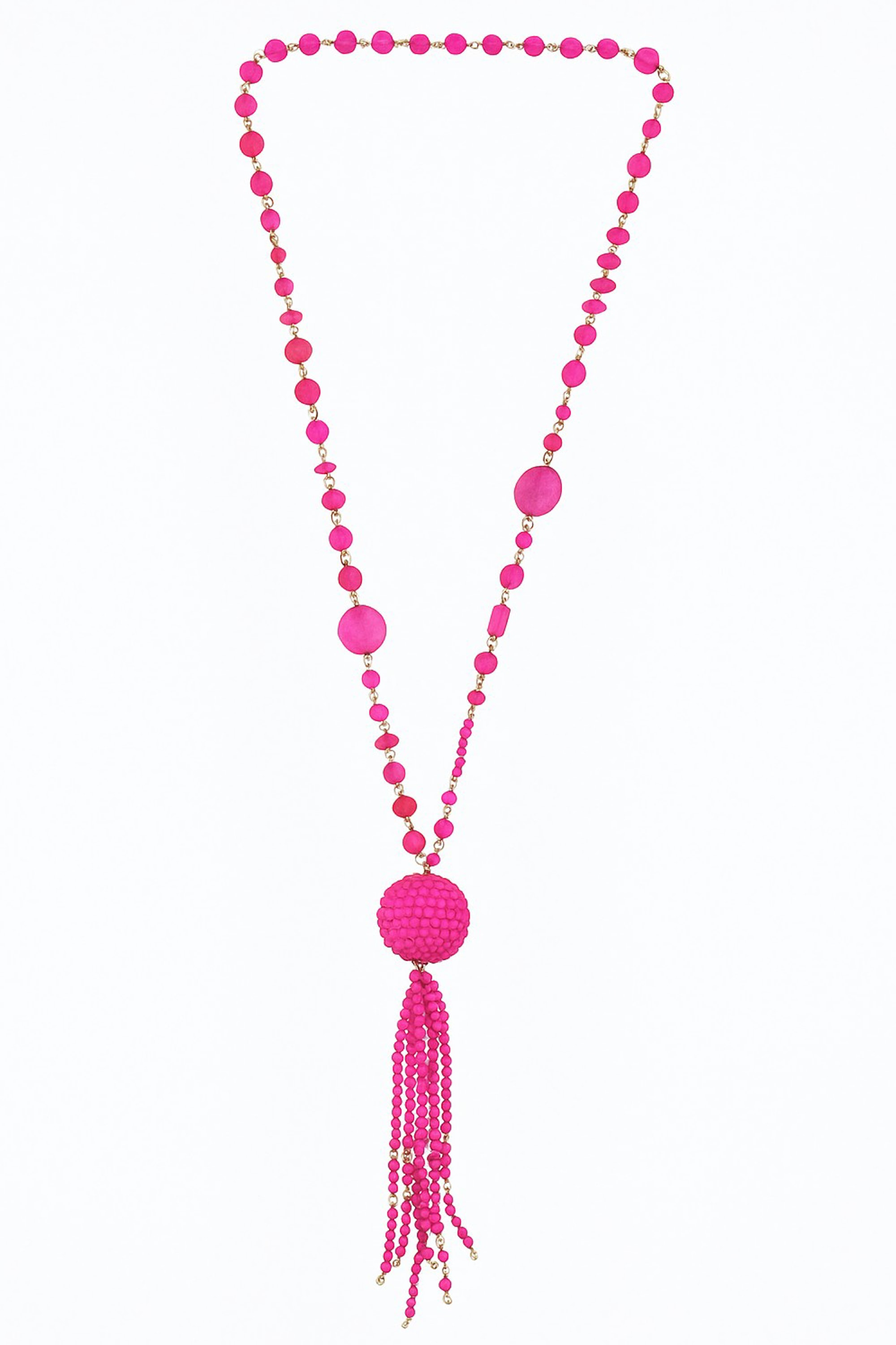 COLLEZIONE ALESSANDRO Lange Kette »Magic Drop«, mit facettierten Glasperlen