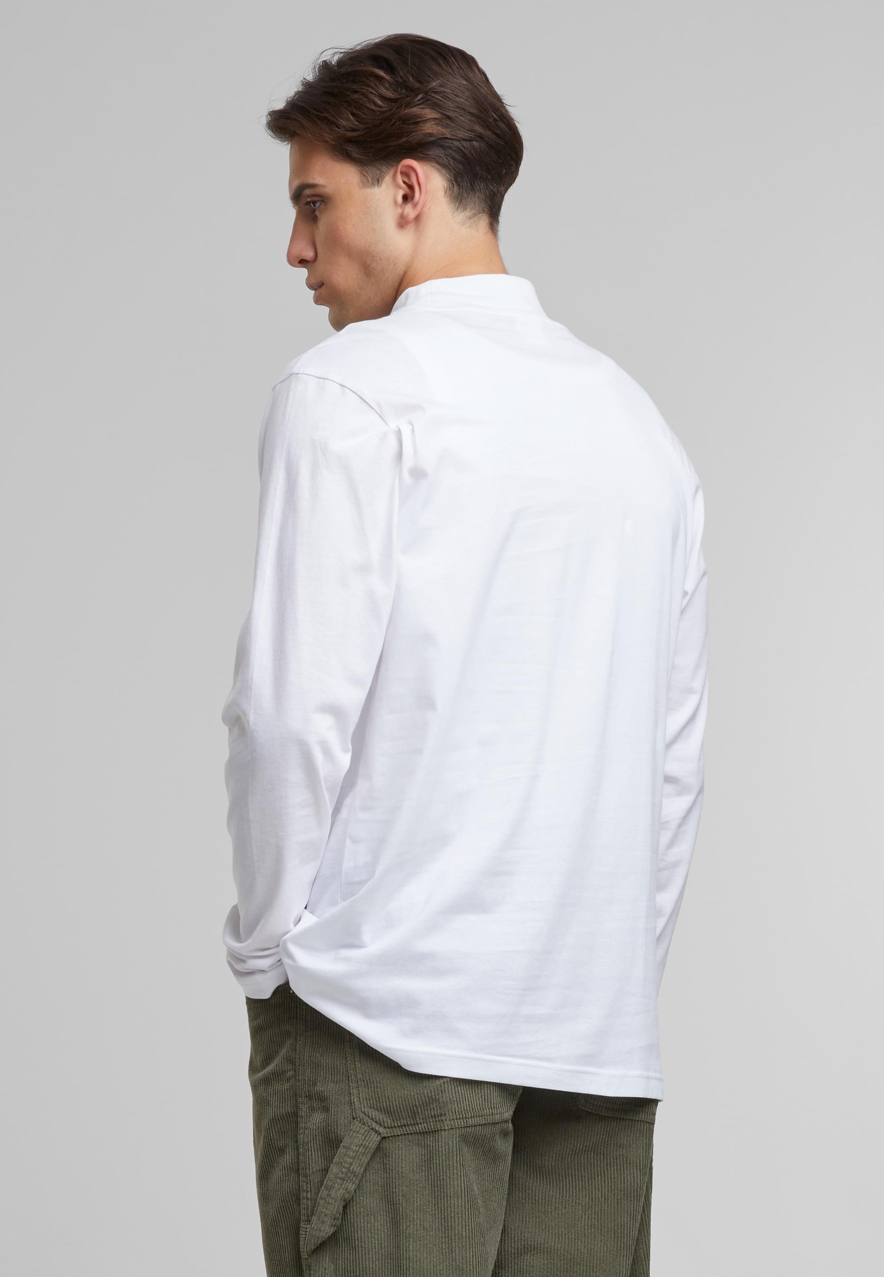 URBAN CLASSICS Longsleeve »Urban Classics Mock Neck Longsleeve«, (1 tlg.)