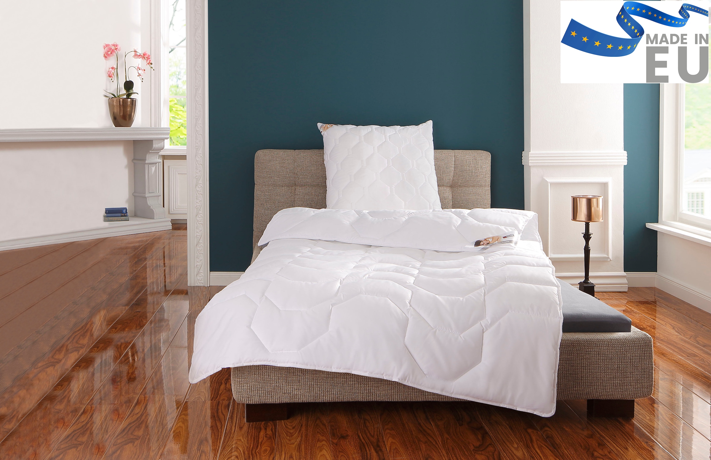 OTTO home Microfaserbettdecke "Rike, Bettdecke 135x200 cm, 155x220 cm" warm günstig online kaufen