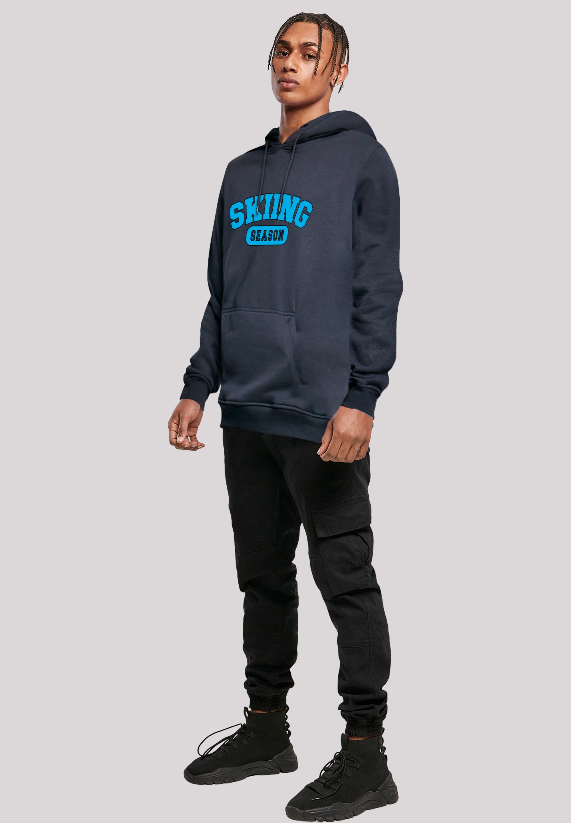 F4NT4STIC Kapuzenpullover »Skiing Season Winter Sport«, Premium Qualität