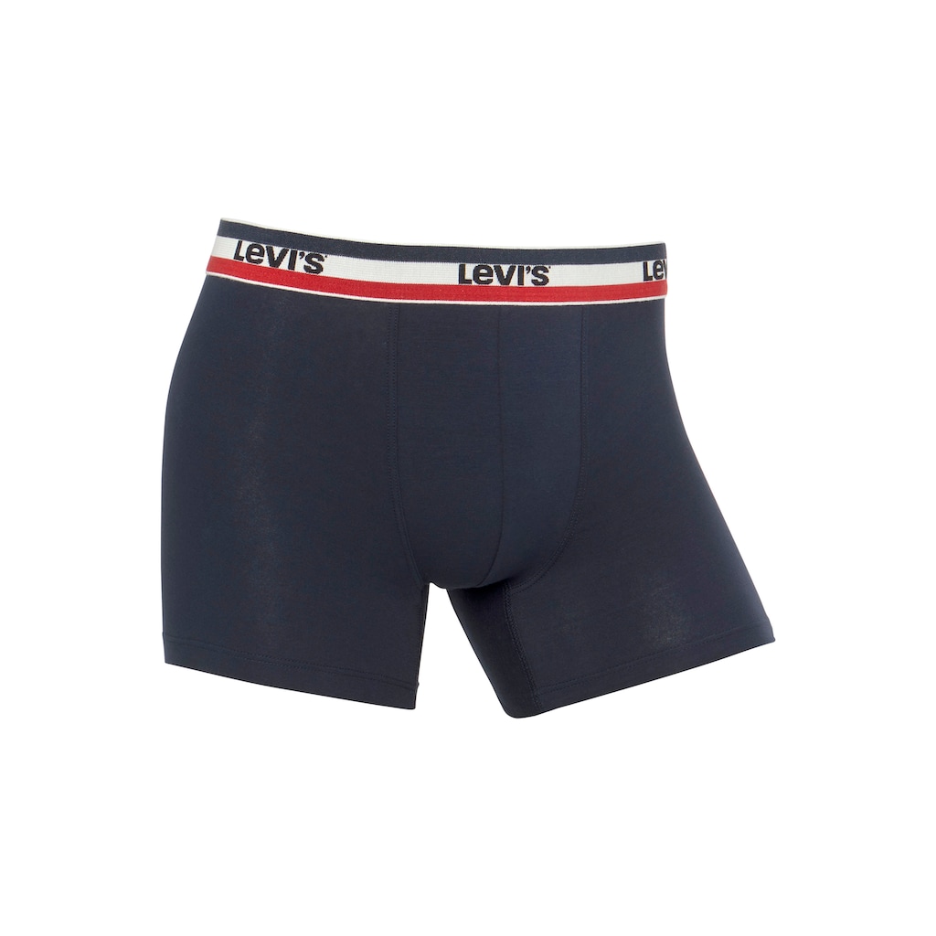 Levi's® Boxershorts »Men Sportswear Logo Boxer«, (Packung, 6 St.), Mit Logo-Bund