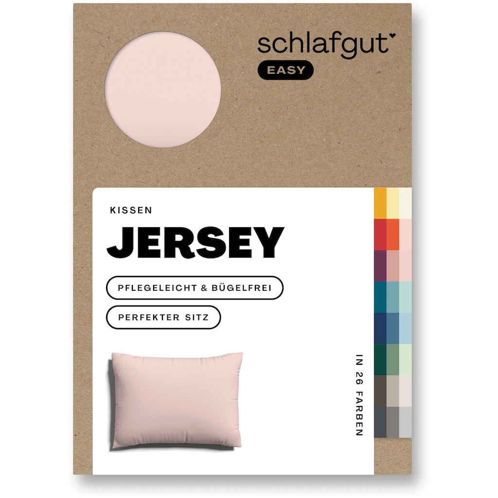 Schlafgut Kissenbezug »EASY Jersey«, (1 St.)