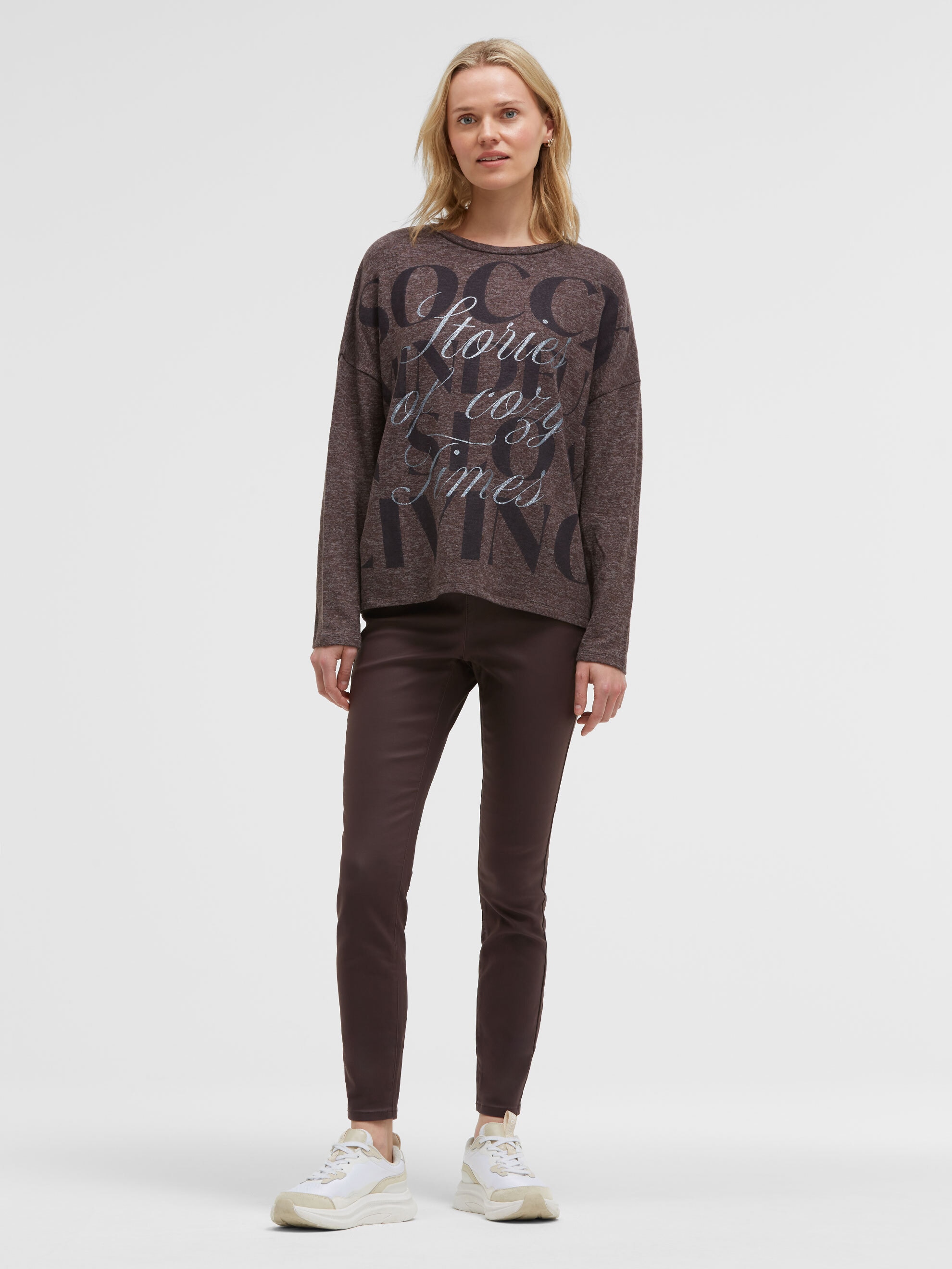 SOCCX Jeansjeggings mit Elastikbund