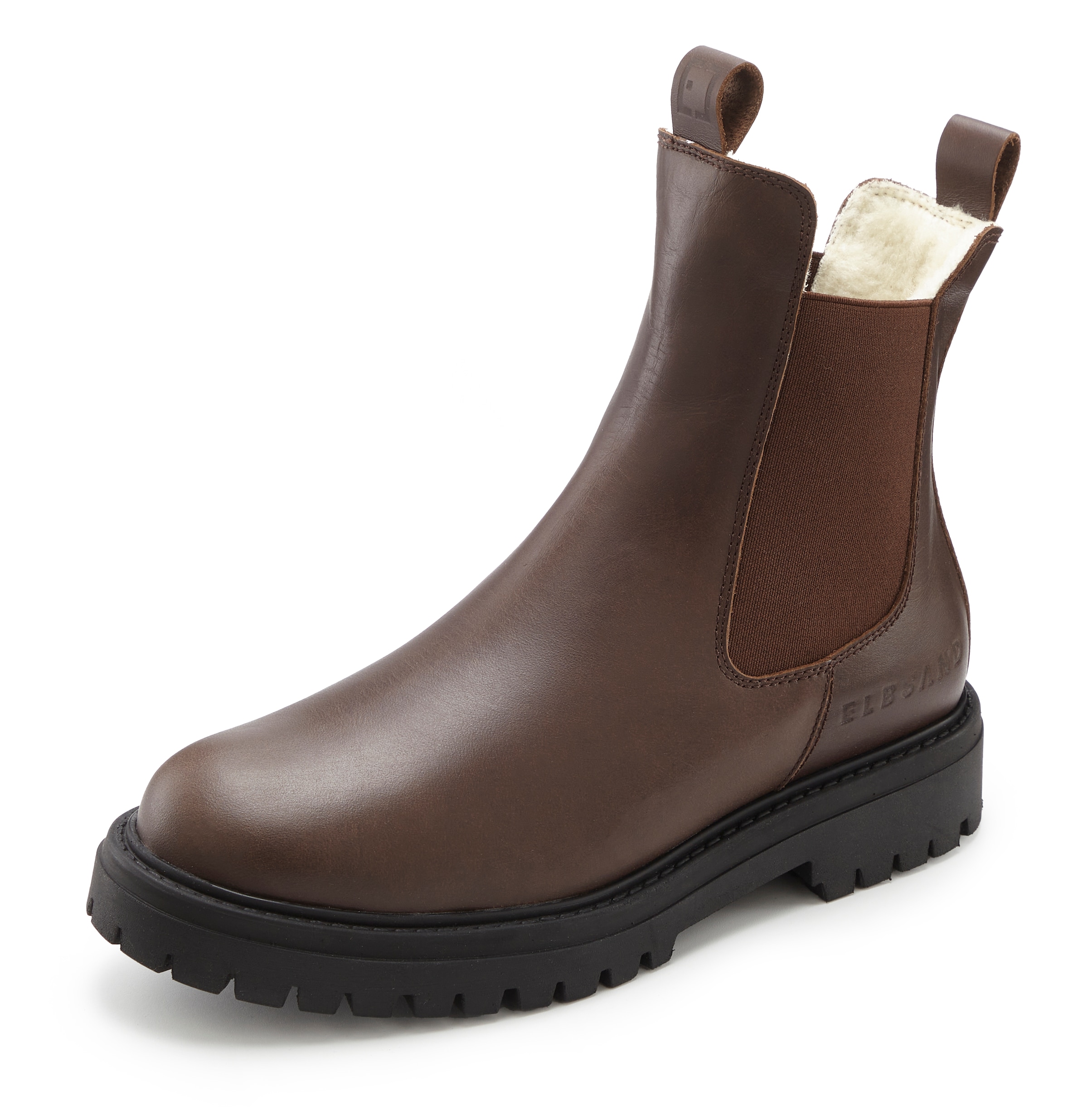 Elbsand Chelseaboots, mit Stretch-Einsatz, Ankle Boot, Winterstiefelette