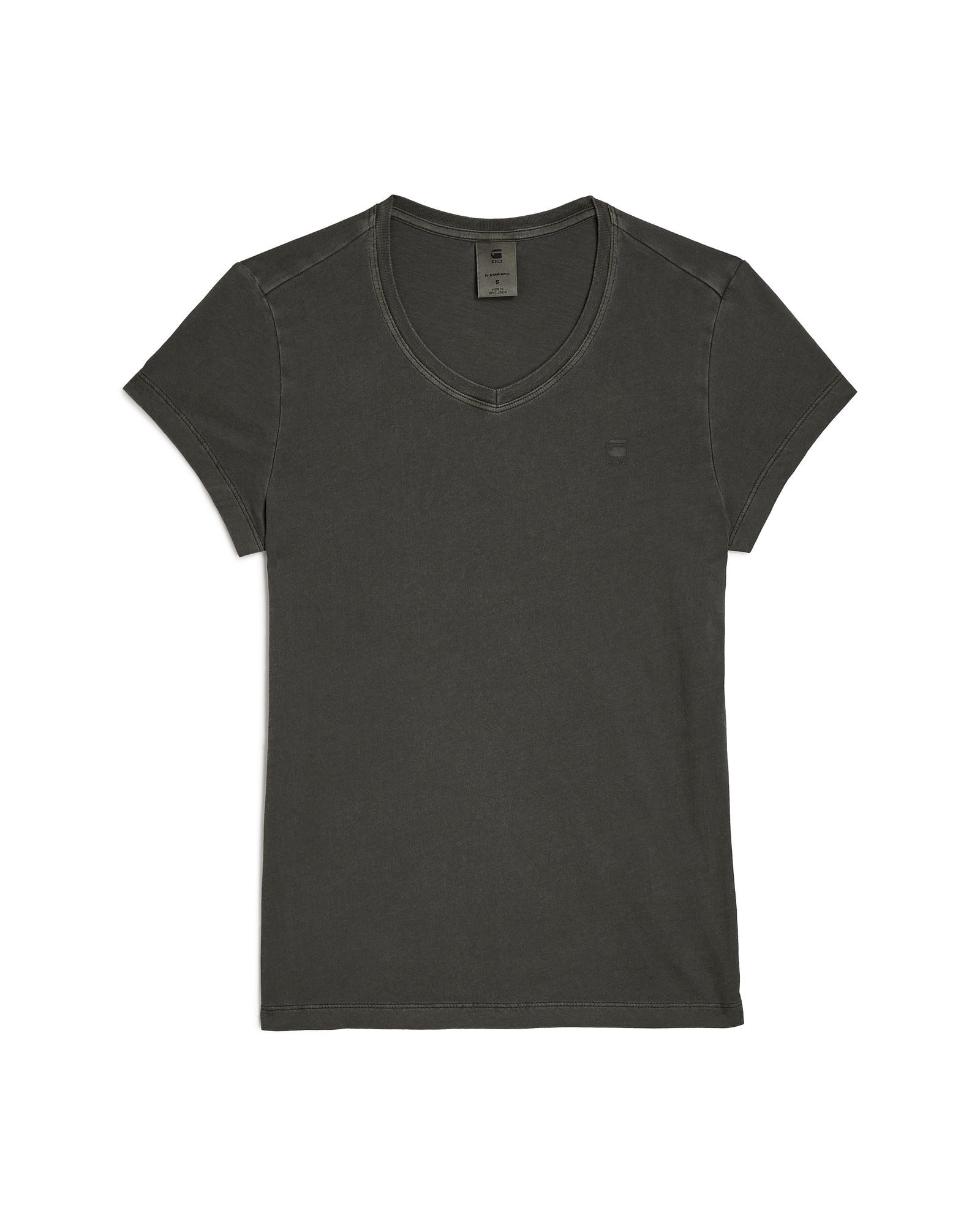 G-STAR T-Shirt »Overdyed Eyben Slim V-Neck Top«
