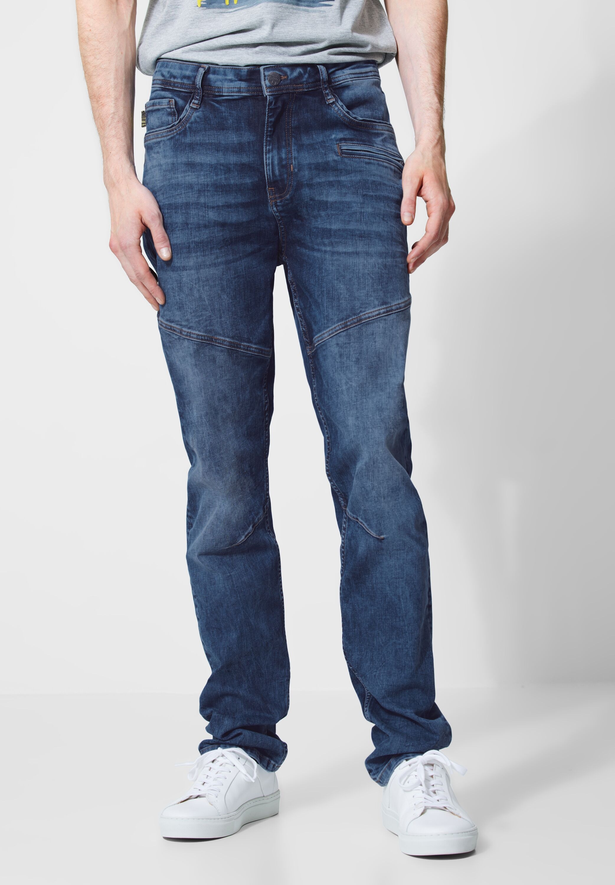 STREET ONE MEN Regular-fit-Jeans, 5-Pocket-Style günstig online kaufen