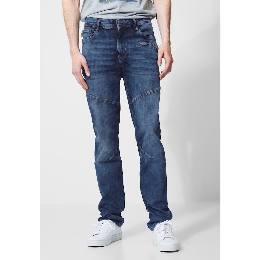 STREET ONE MEN Regular-fit-Jeans, 5-Pocket-Style