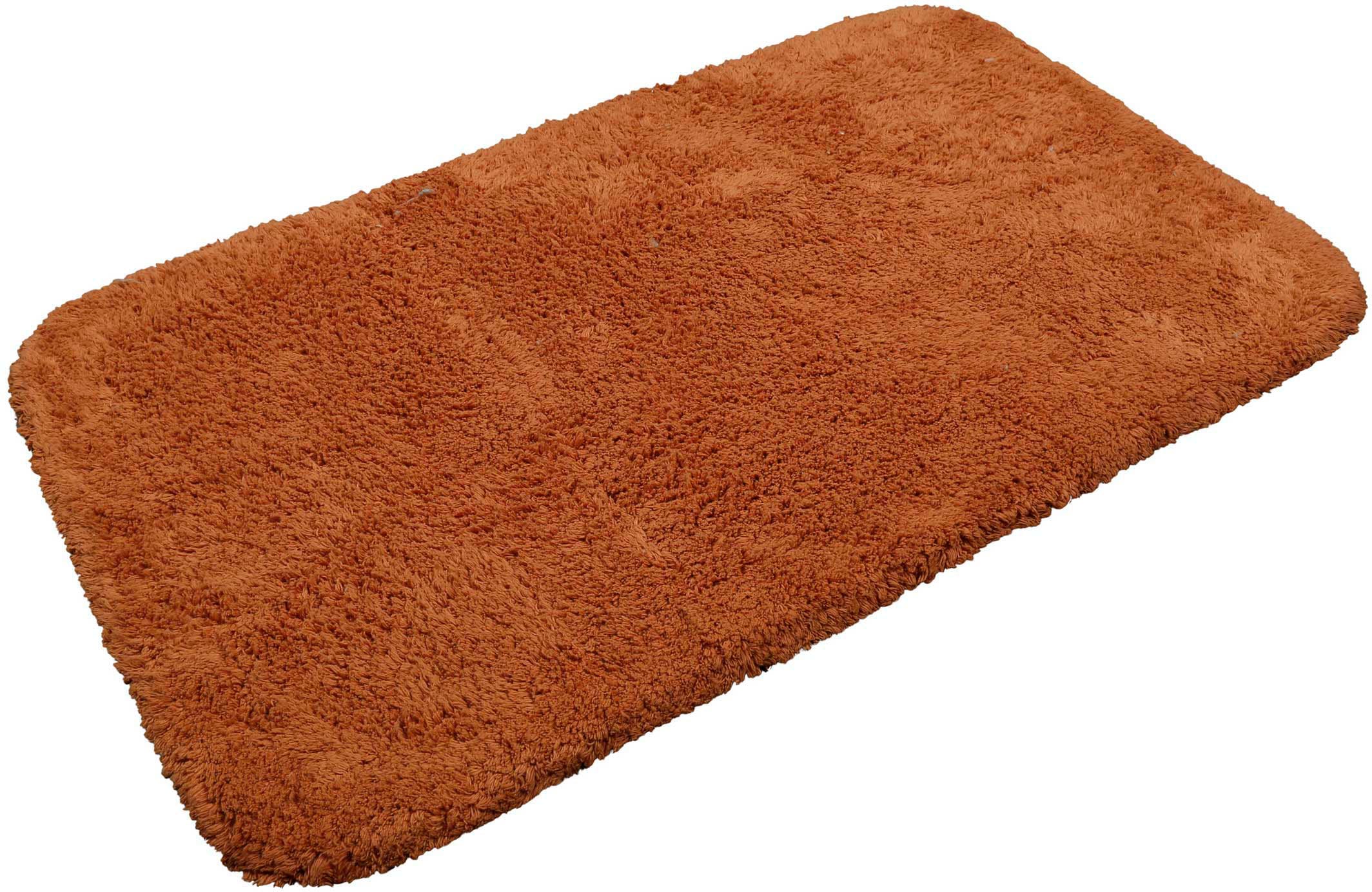 Wecon home Basics Badematte »Ole WB-2721«, fußbodenheizungsgeeignet, 100% Baumwollflor, waschbar, einfarbig, Badezimmerteppich