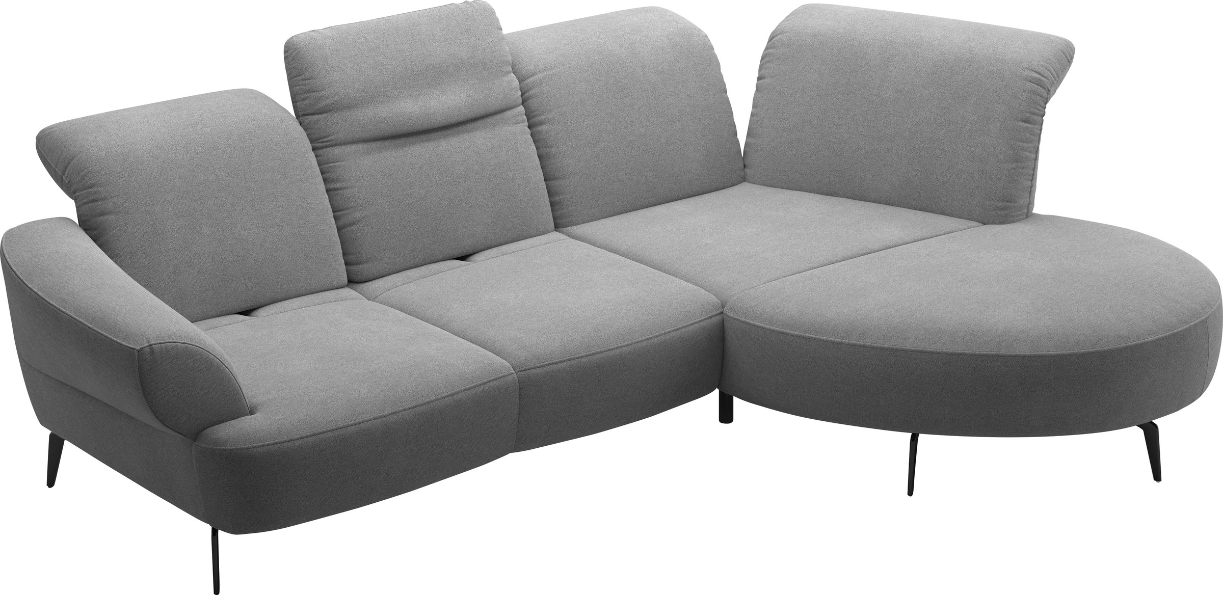 sit&more Ecksofa »Dance«, inkl.System Click&Seat und Sitztiefenverstellung