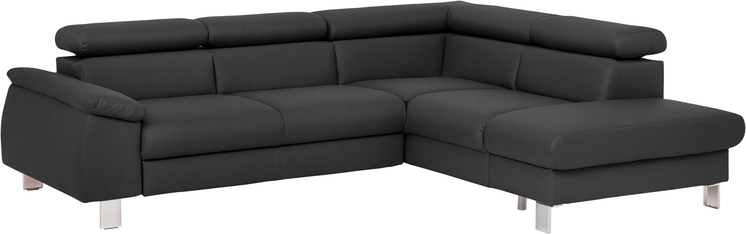 COTTA Polstergarnitur "Komaris L-Form", (Set), Set bestehend aus: Ecksofa m günstig online kaufen