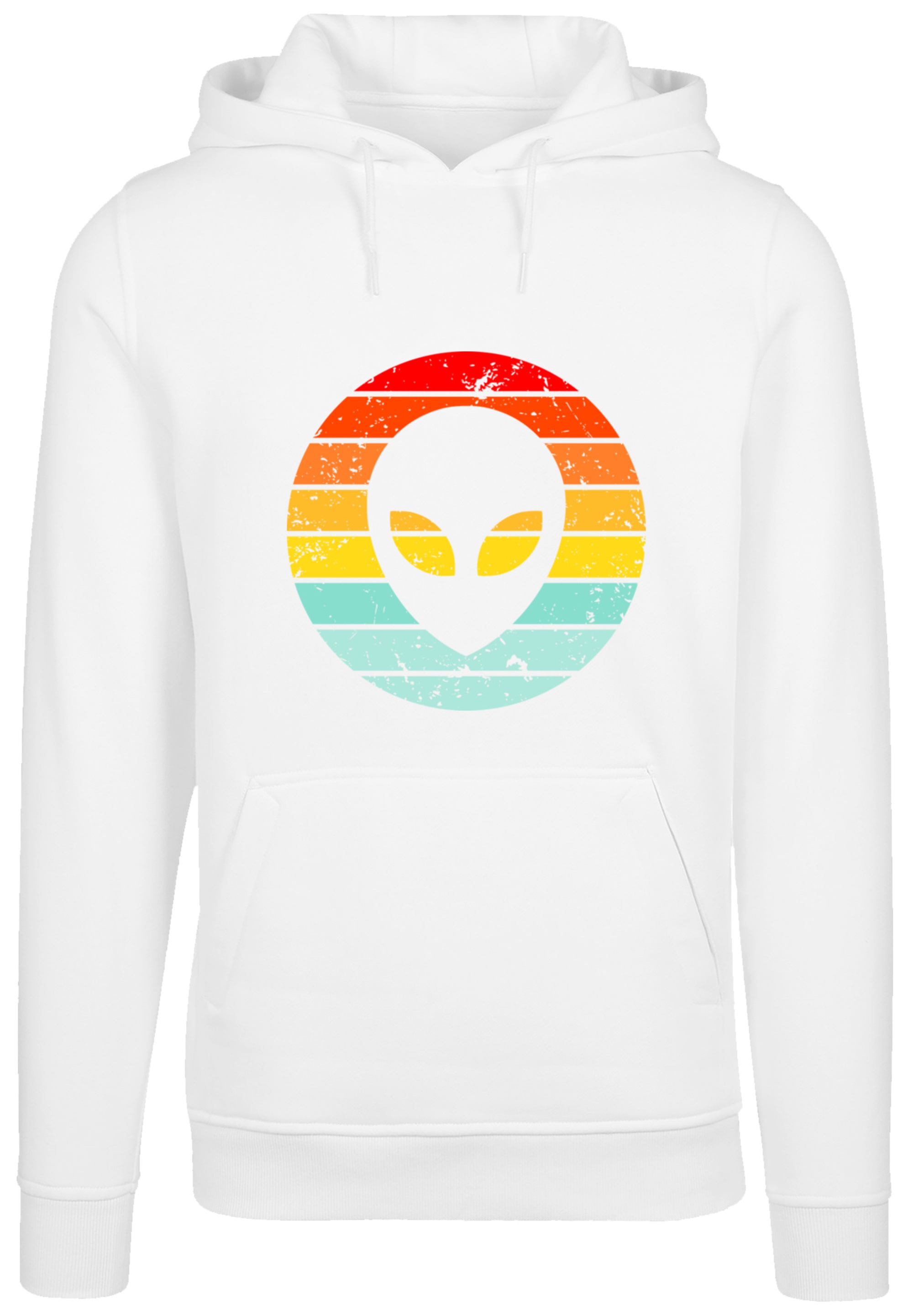 F4NT4STIC Kapuzenpullover »Alien Retro Sonnenuntergang«, Premium Qualität