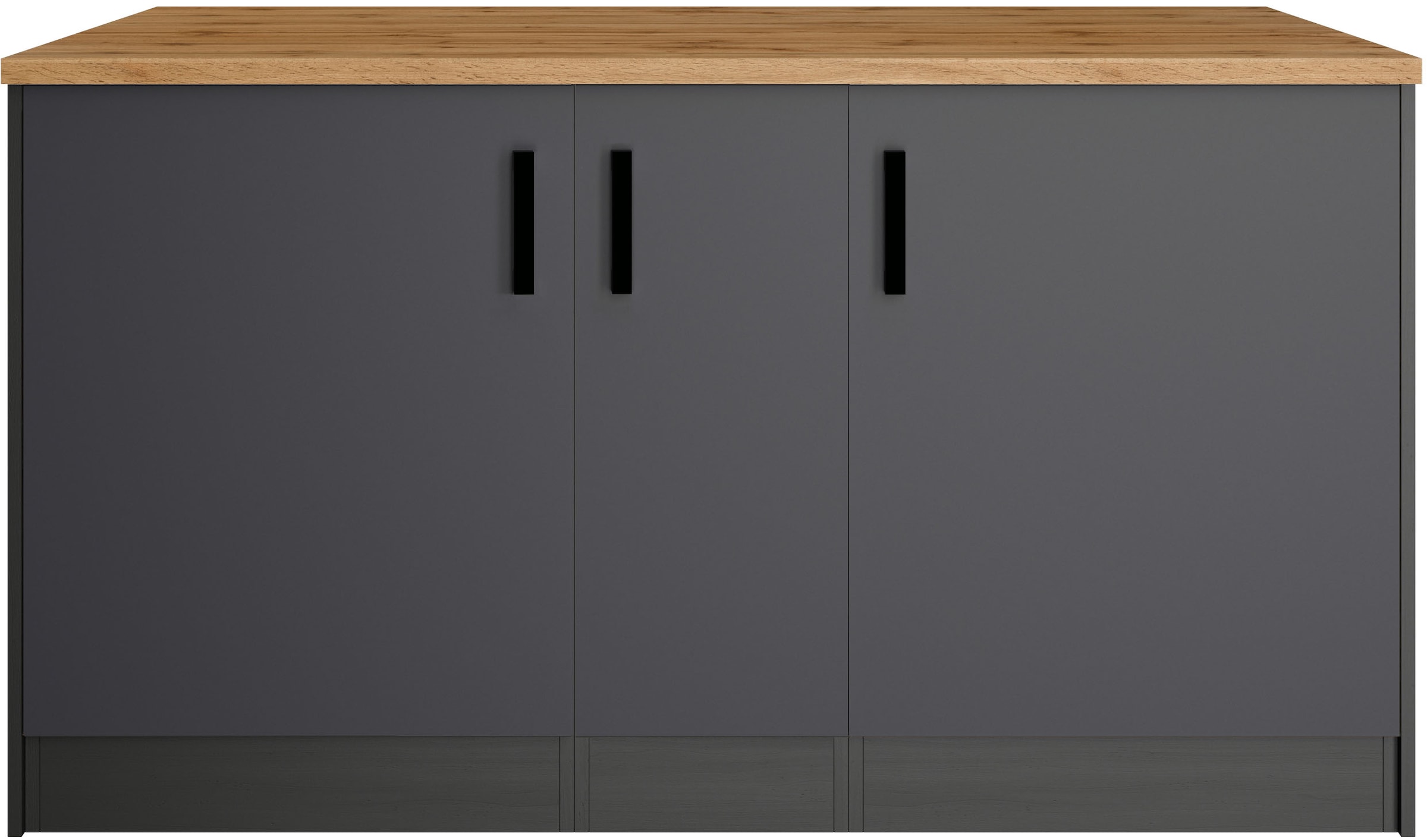 KOCHSTATION Kücheninsel "KS-Toronto", Breite 153 cm, MDF-Fronten, Flaschenr günstig online kaufen