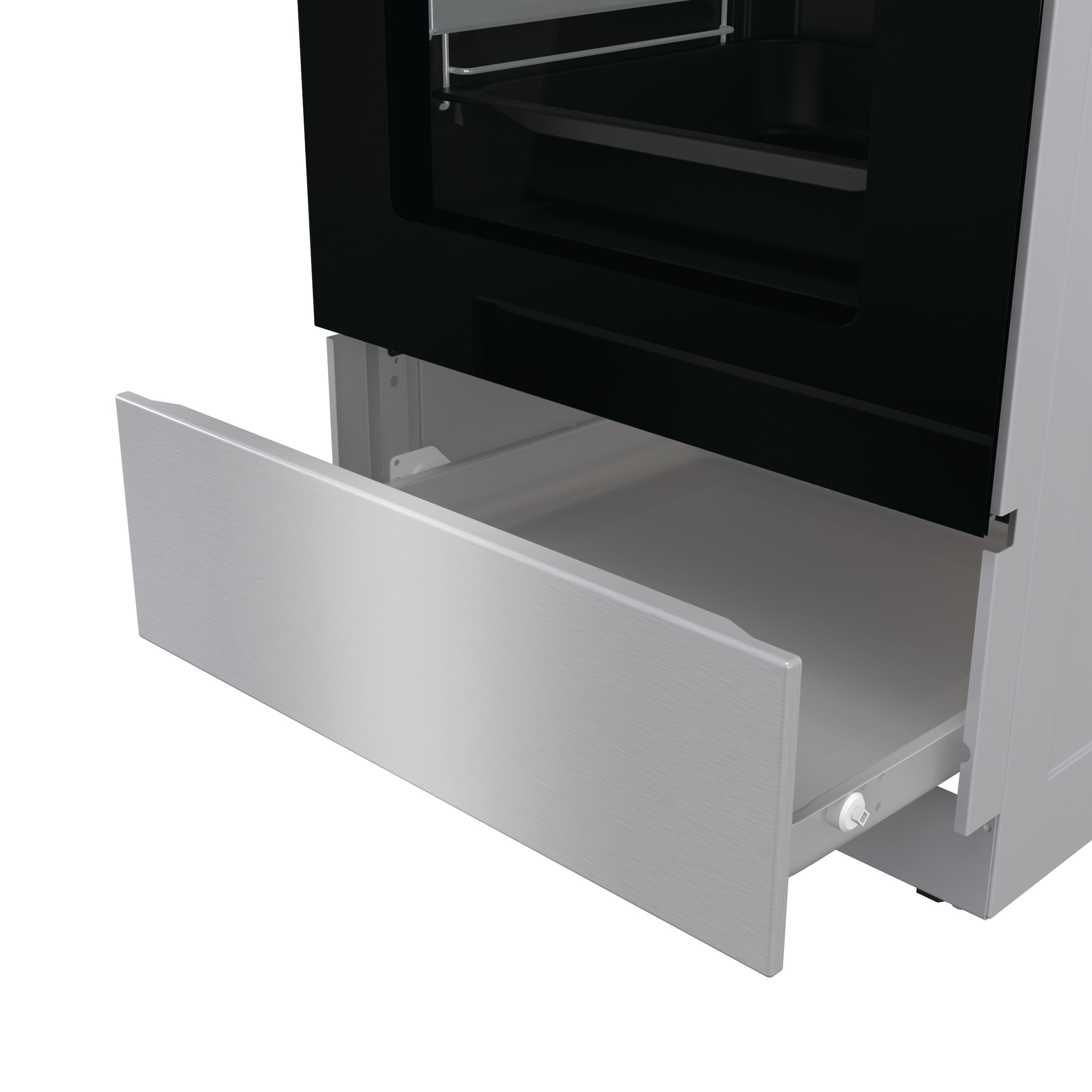 GORENJE Induktions-Standherd »GEITS5C70XPG« mit 1-fach-Teleskopauszug Aqua Clean 1 Stk. tlg. Pizzafunktion mit 275 °C – perfekt für Pizza, Focaccia und mehr!