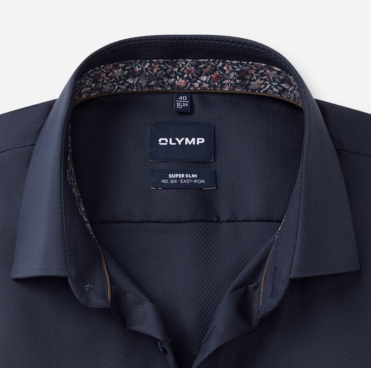 OLYMP Langarmhemd »No. Six« Businesshemd, Kentkragen, Super Slim