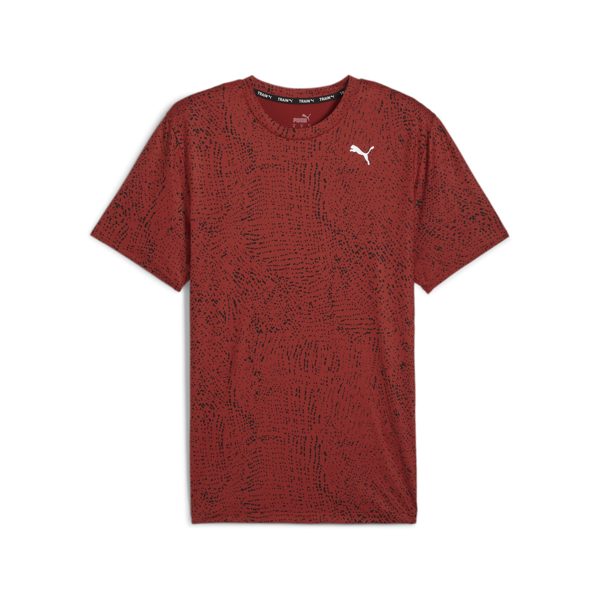 PUMA Yogashirt "STUDIO CLOUDSPUN T-Shirt mit Print Herren"