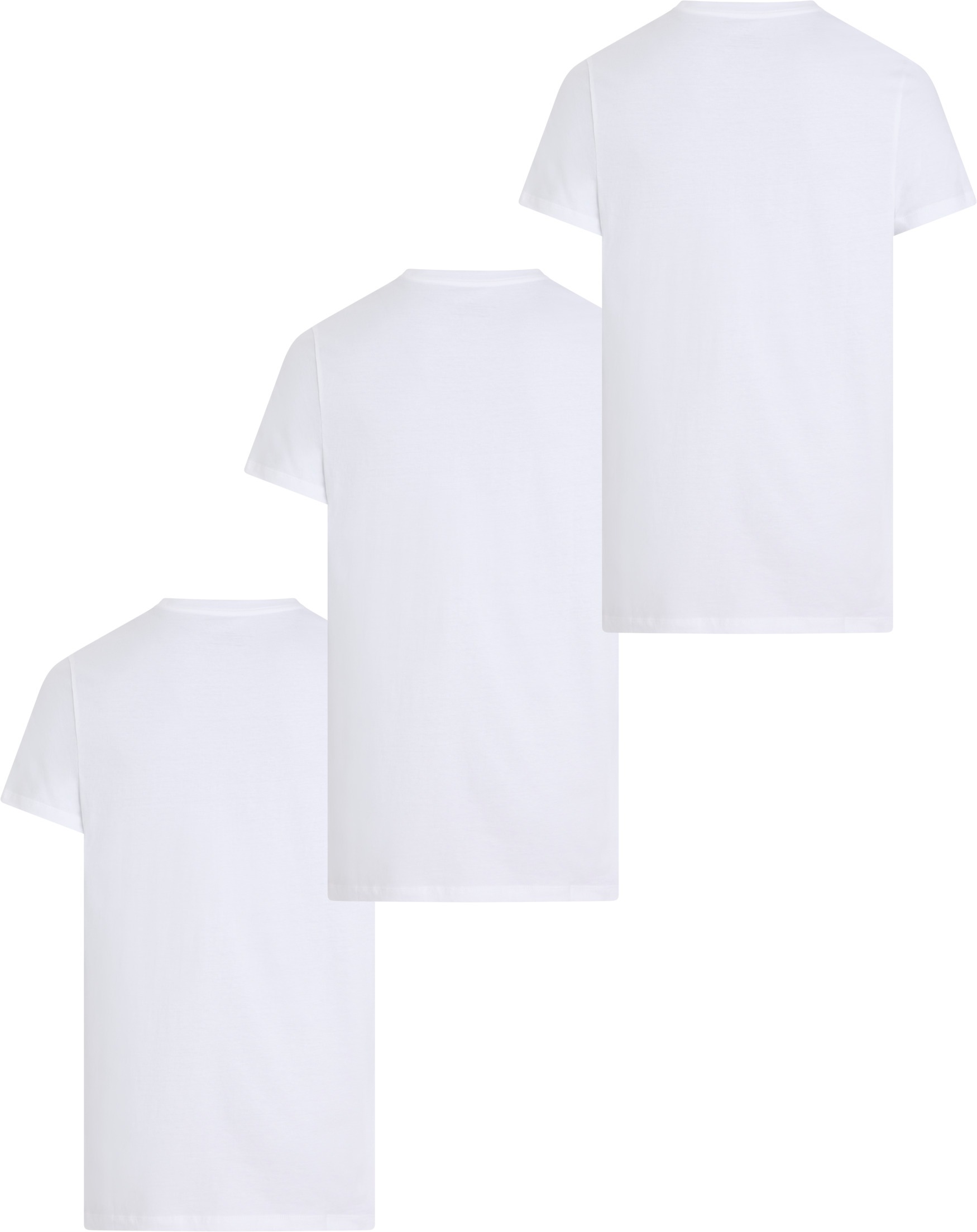 Calvin Klein Underwear T-Shirt »S/S CREW NECK 3PK«, (Packung, 3 tlg., 3er-Pack), mit Logostickerei