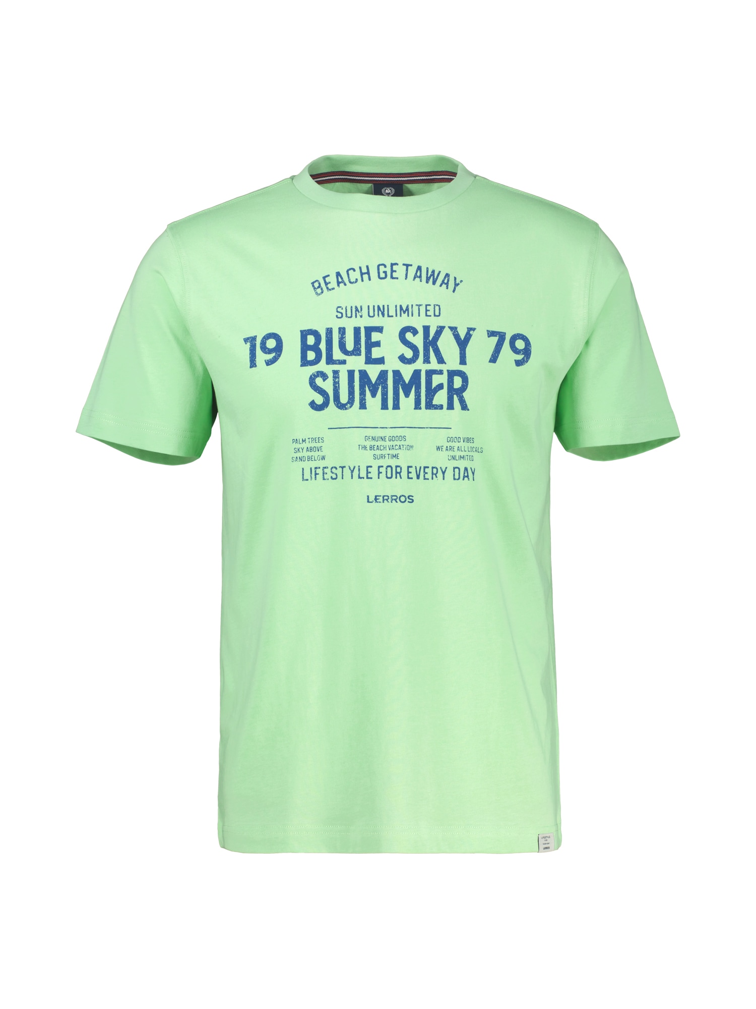 LERROS T-Shirt "LERROS T-Shirt mit Brustprint in Großen Größen" günstig online kaufen