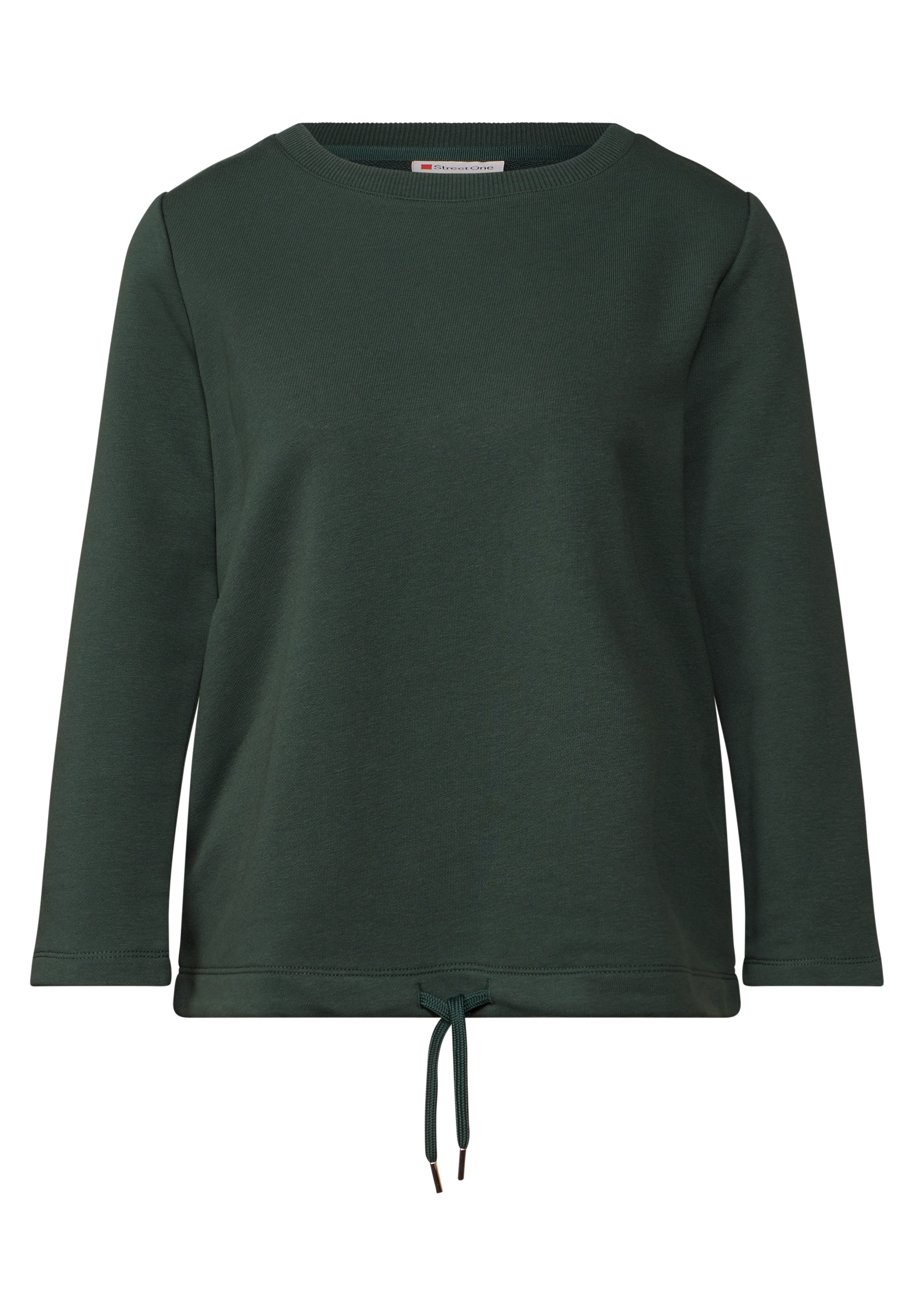 STREET ONE Sweatshirt, mit elastischem Materialmix