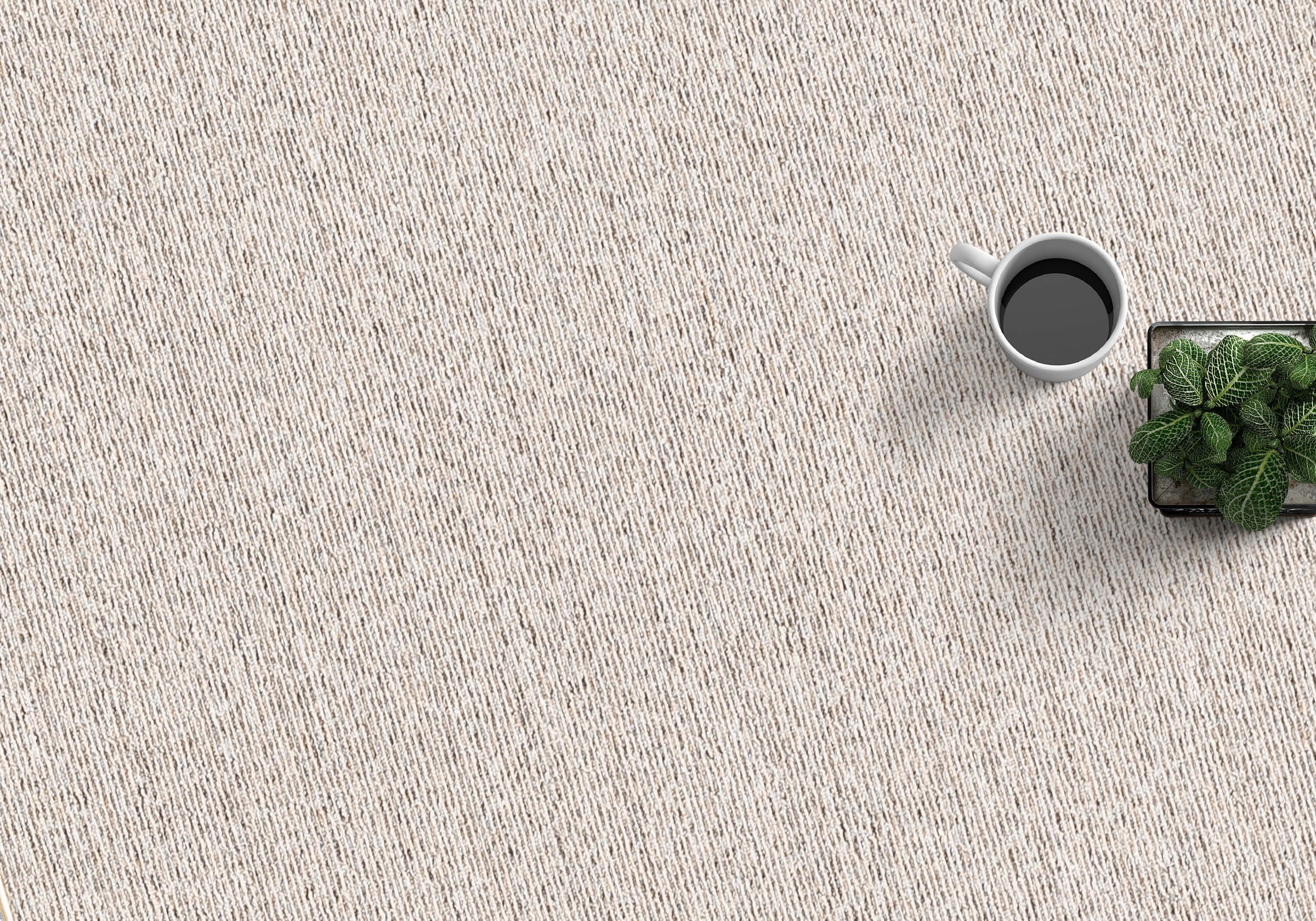 the carpet Teppich »Natal«, rechteckig, 5 mm Höhe, Wohnzimmer Teppich robust Filz-Rücken