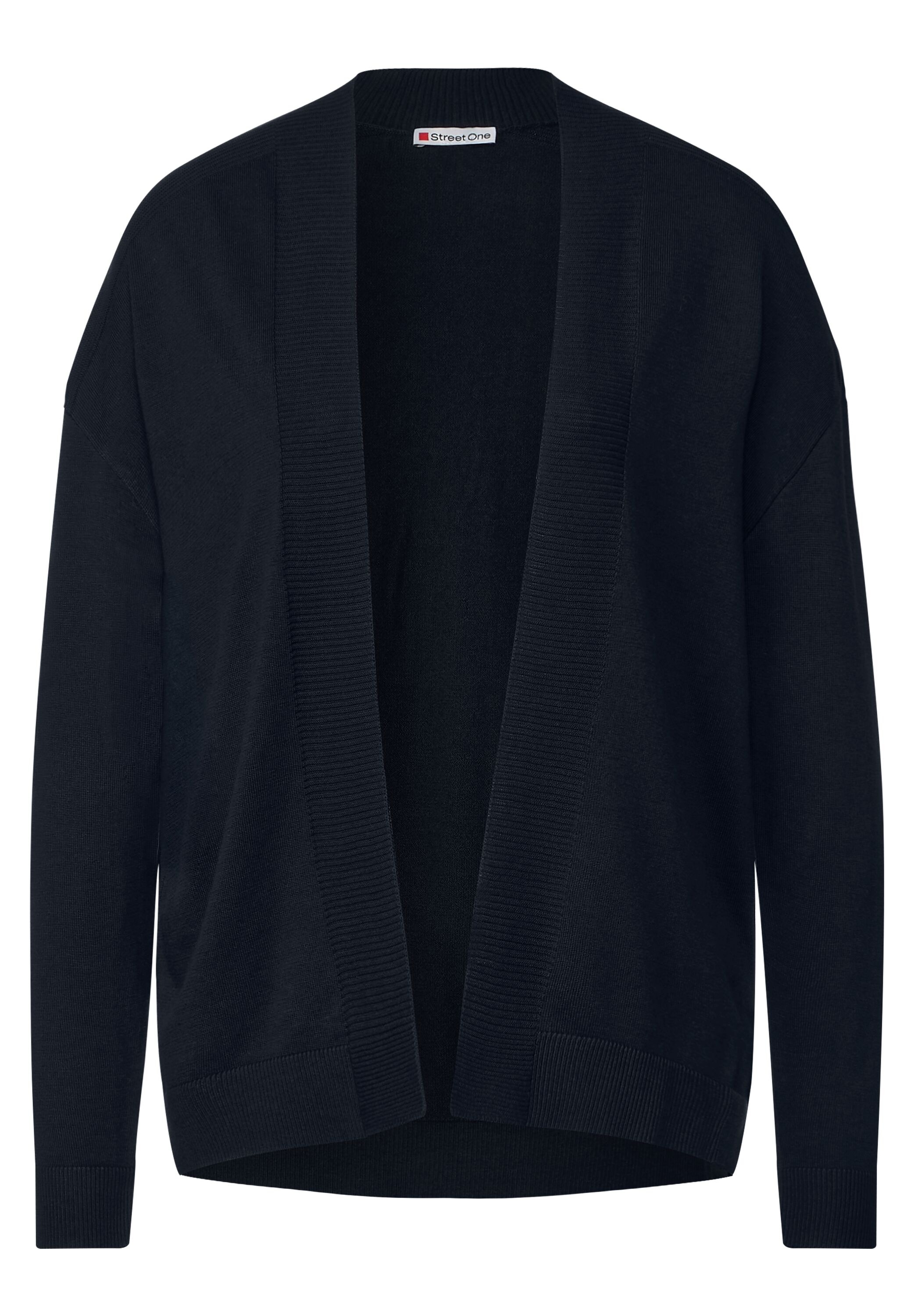 STREET ONE Strickjacke, aus softem Materialmix